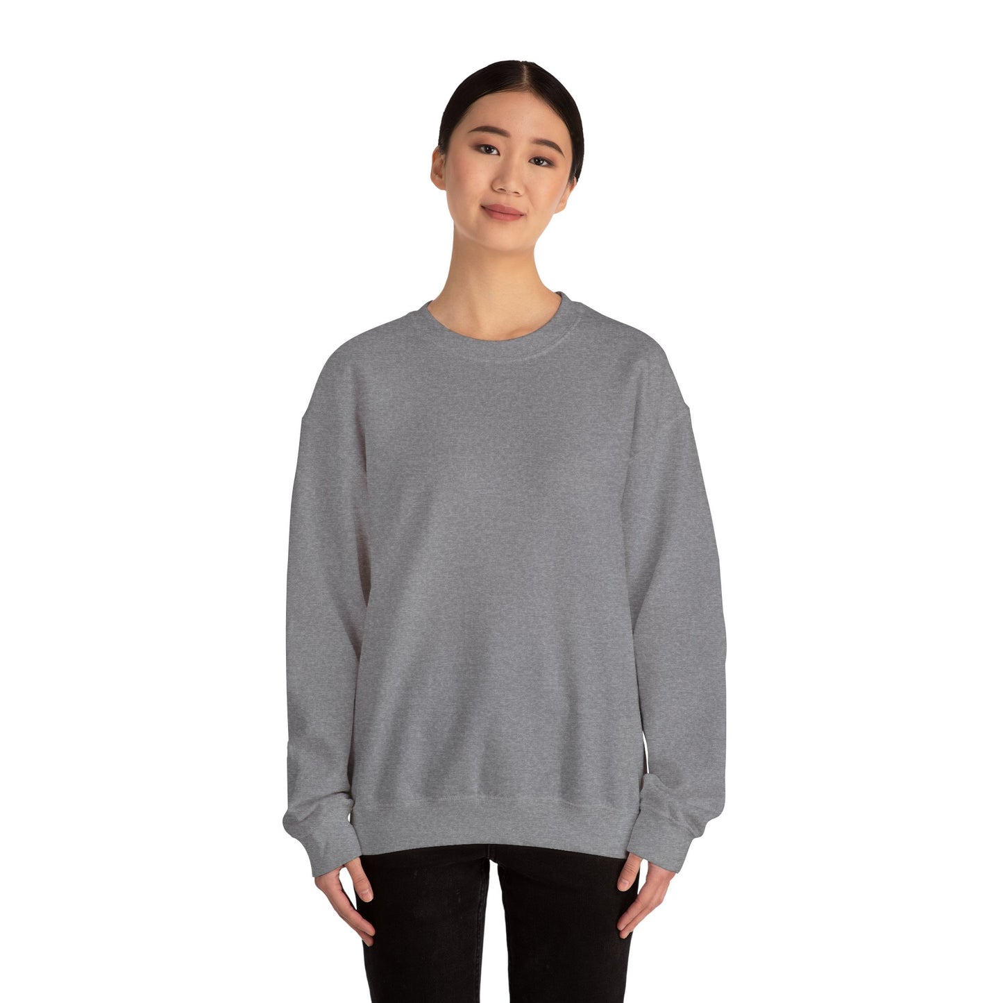Blue Ocean Turtle It's Not That Deep (Back Design) Unisex Heavy Blend™ Crewneck Sweatshirt