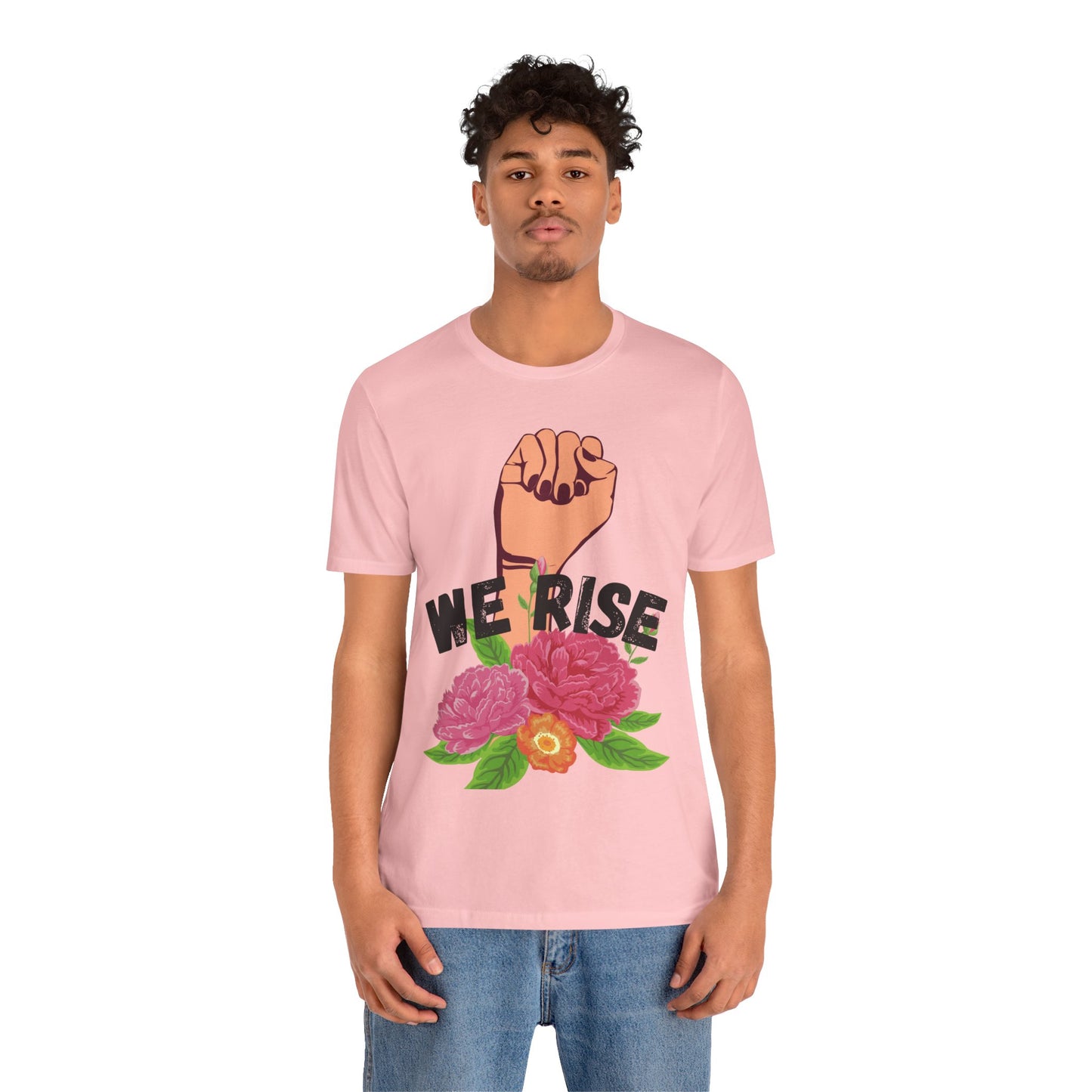We Rise Unisex Jersey Short Sleeve Tee
