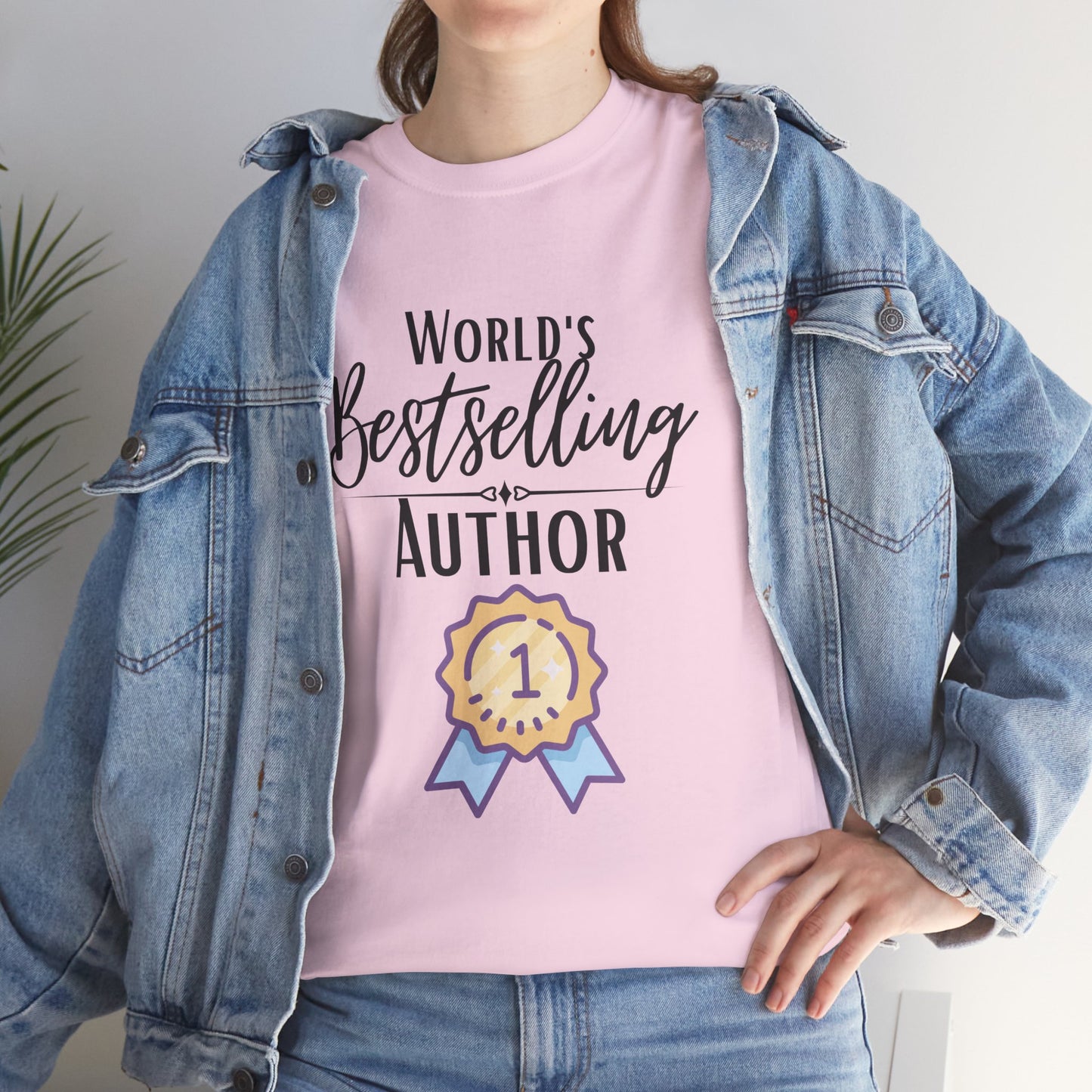 World's Bestselling Author Unisex Heavy Cotton Tee