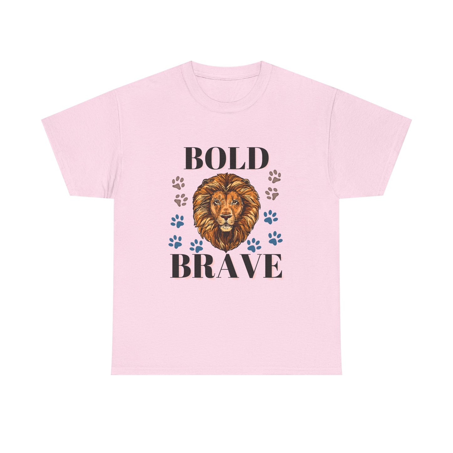 Bold and Brave Unisex Heavy Cotton Tee