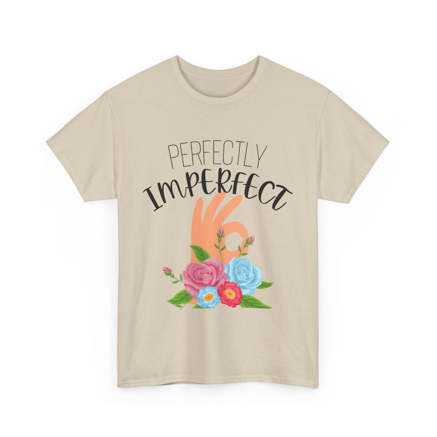 Perfectly Imperfect Unisex Heavy Cotton Tee