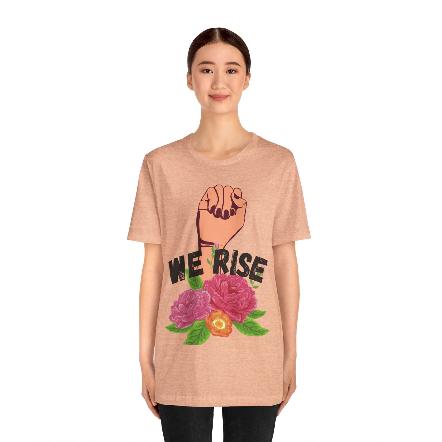 We Rise Unisex Jersey Short Sleeve Tee