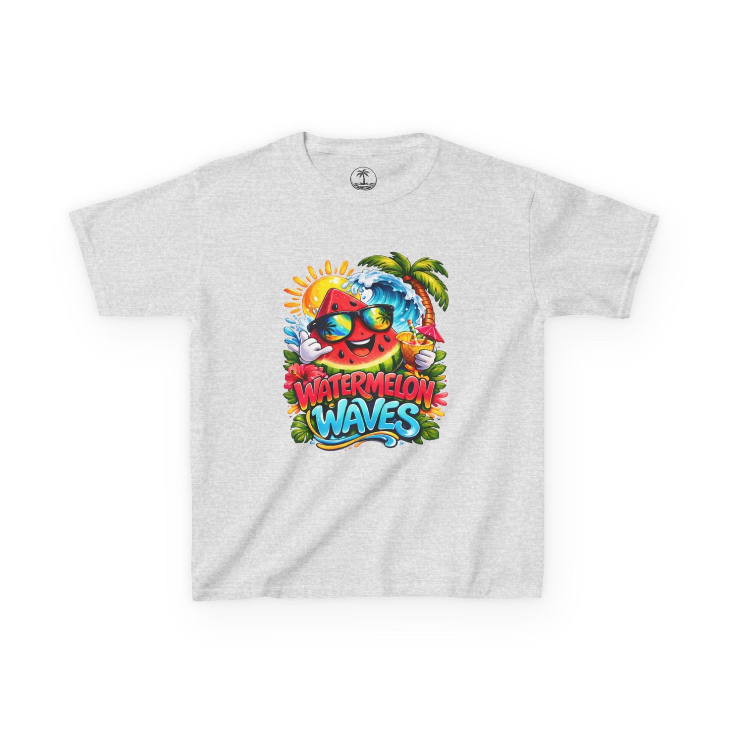 Watermelon Waves Kids Heavy Cotton™ Tee