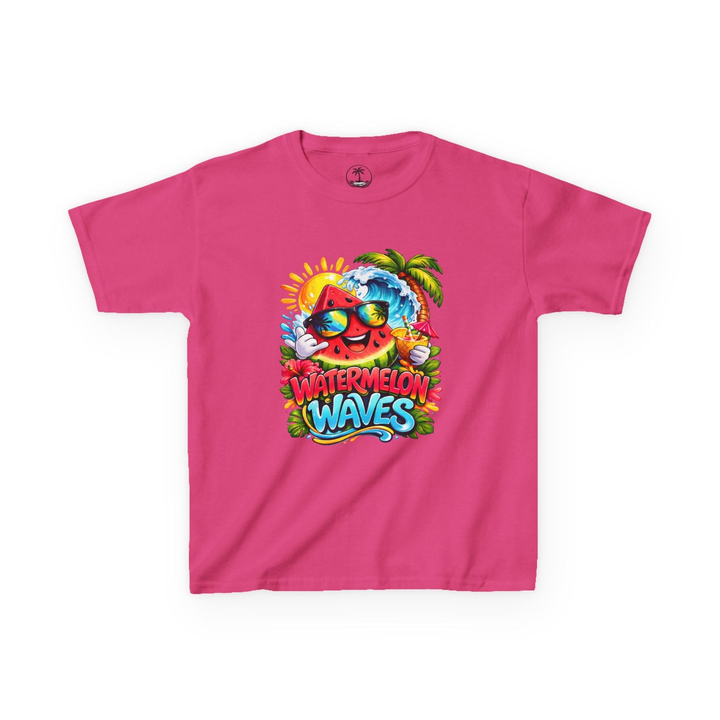 Watermelon Waves Kids Heavy Cotton™ Tee