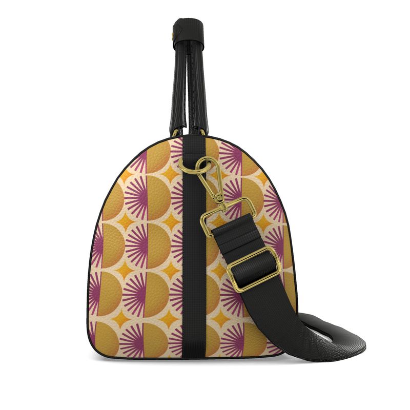 Trendy Floral Sun Duffle Bag