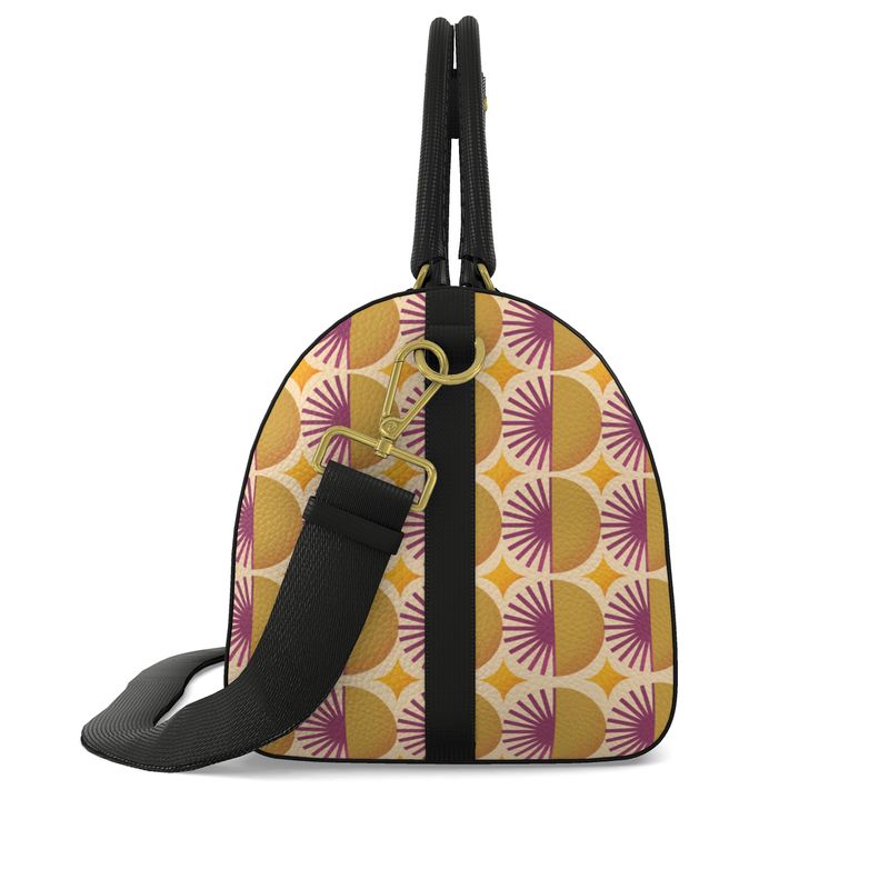 Trendy Floral Sun Duffle Bag