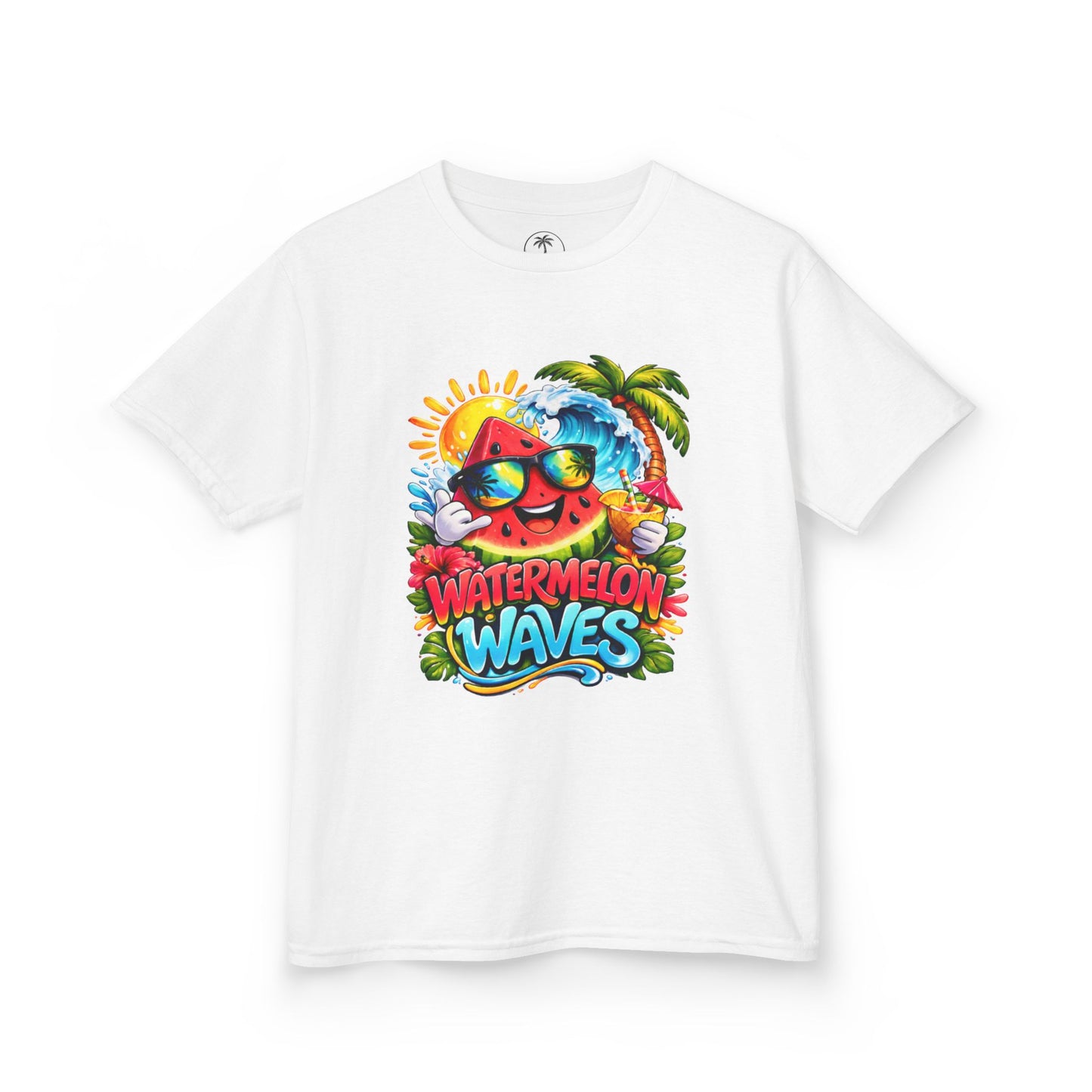 Watermelon Waves Kids Heavy Cotton™ Tee