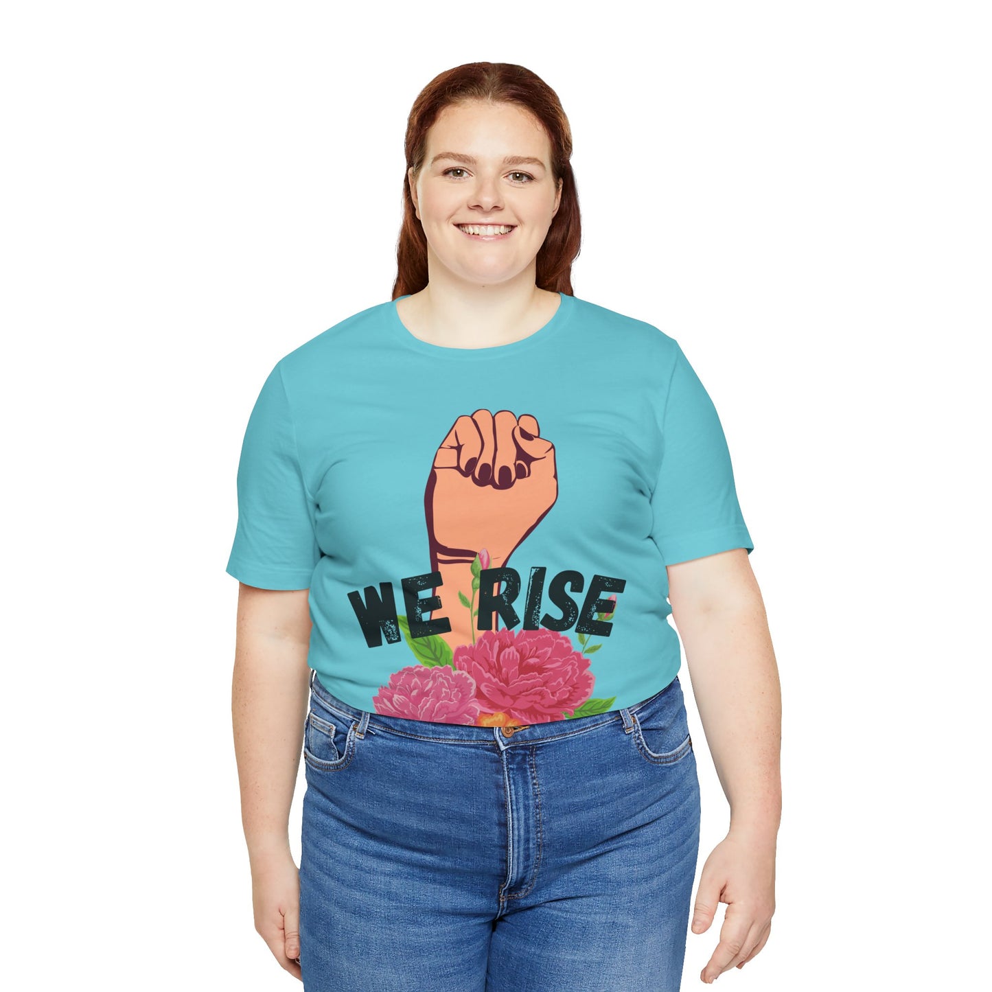 We Rise Unisex Jersey Short Sleeve Tee