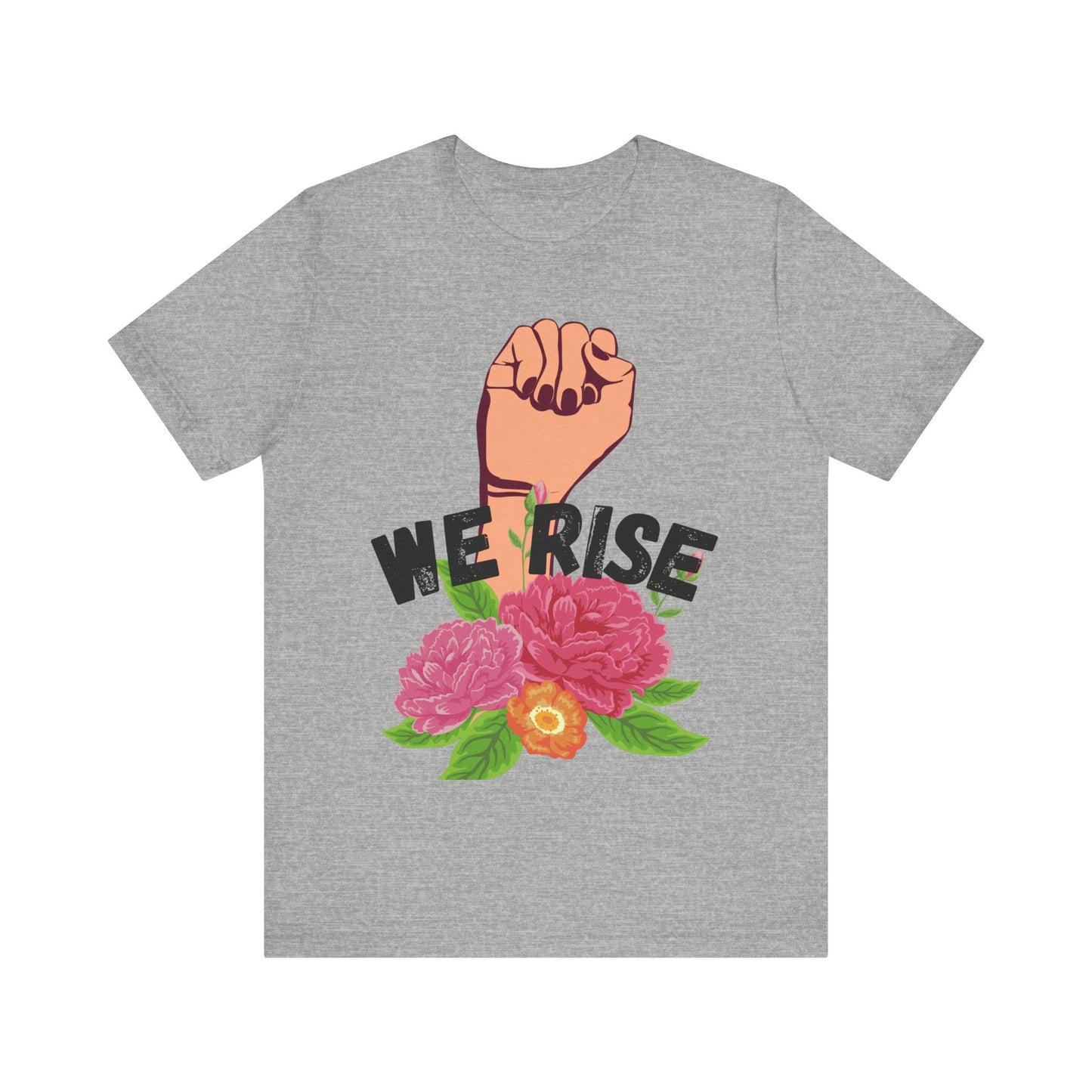 We Rise Unisex Jersey Short Sleeve Tee