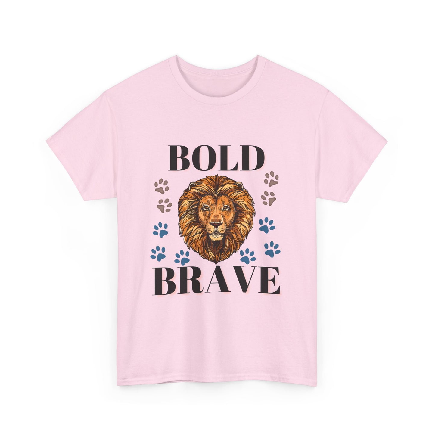 Bold and Brave Unisex Heavy Cotton Tee