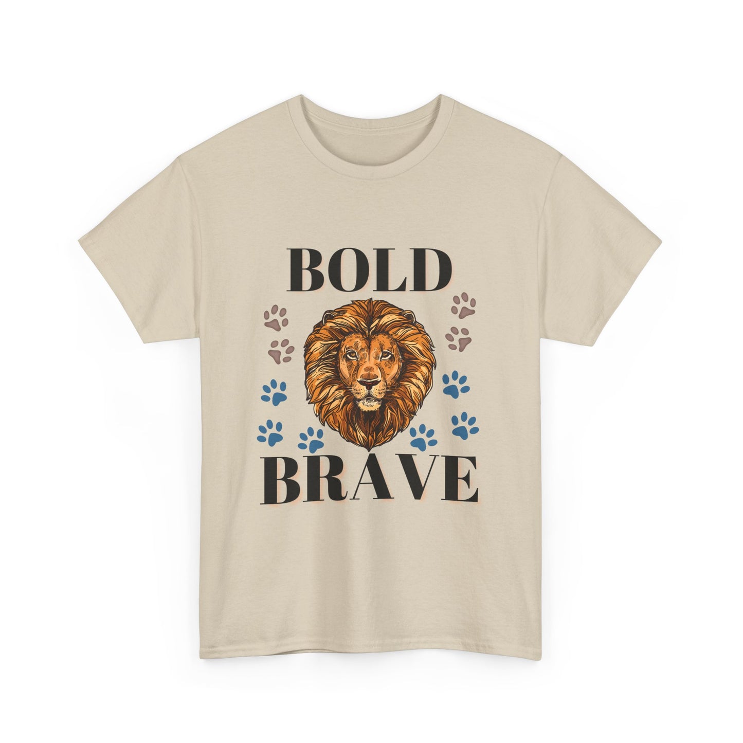 Bold and Brave Unisex Heavy Cotton Tee