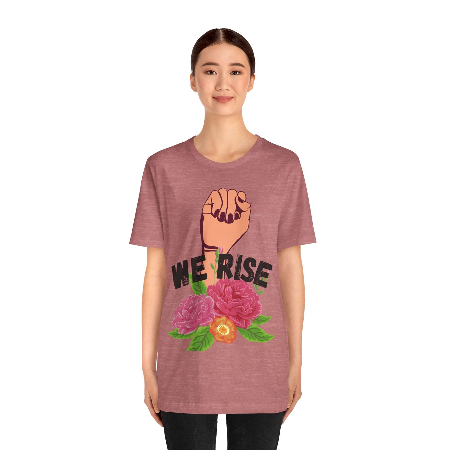We Rise Unisex Jersey Short Sleeve Tee