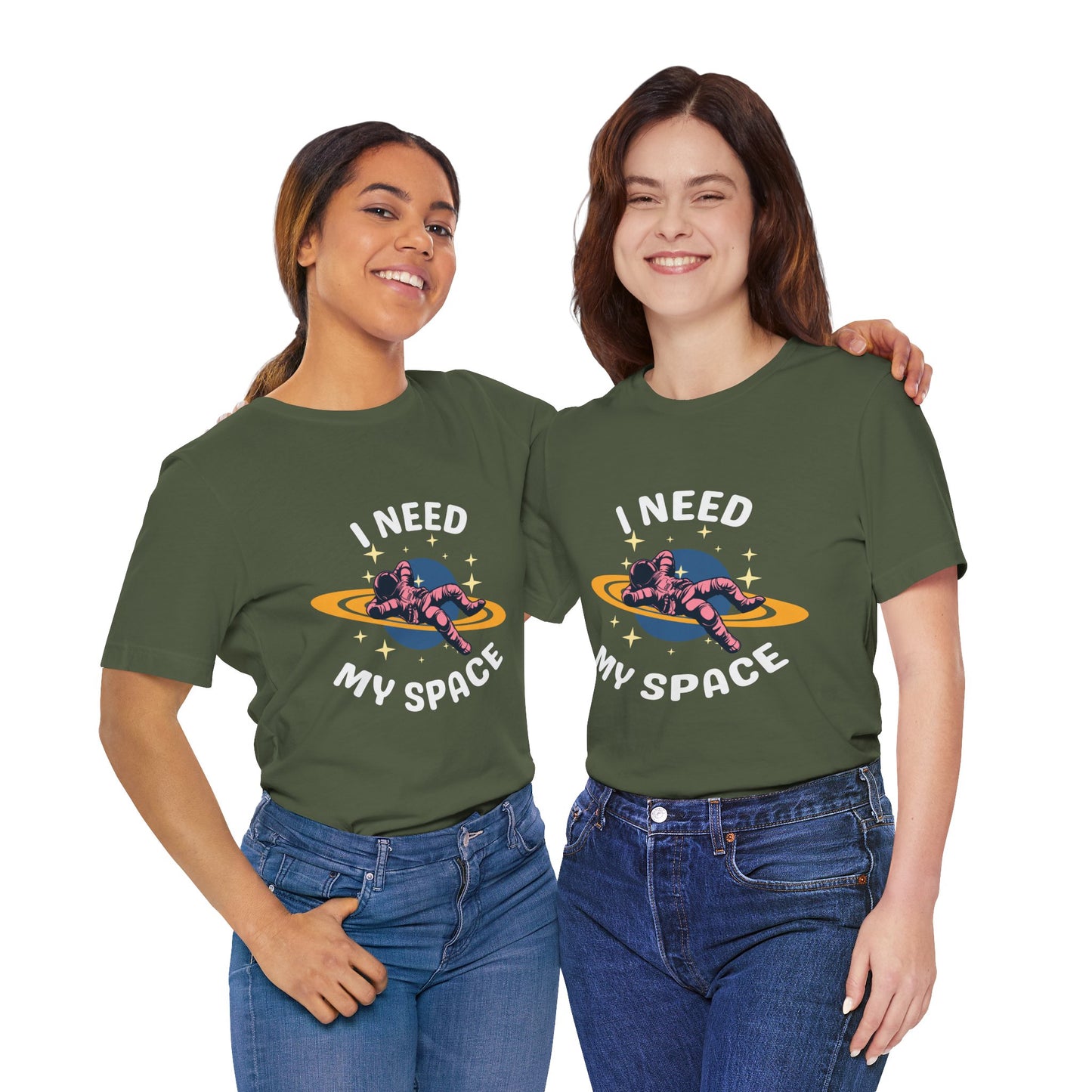 I Need My Space Unisex Jersey Short Sleeve Tee