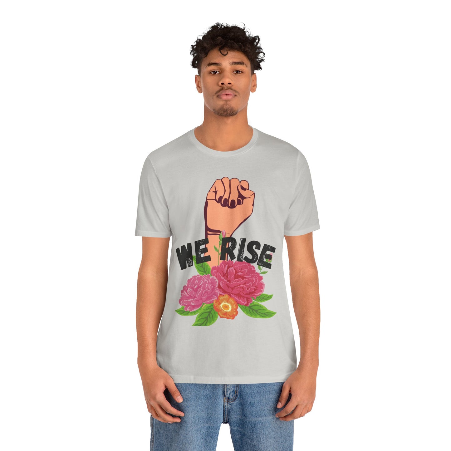 We Rise Unisex Jersey Short Sleeve Tee