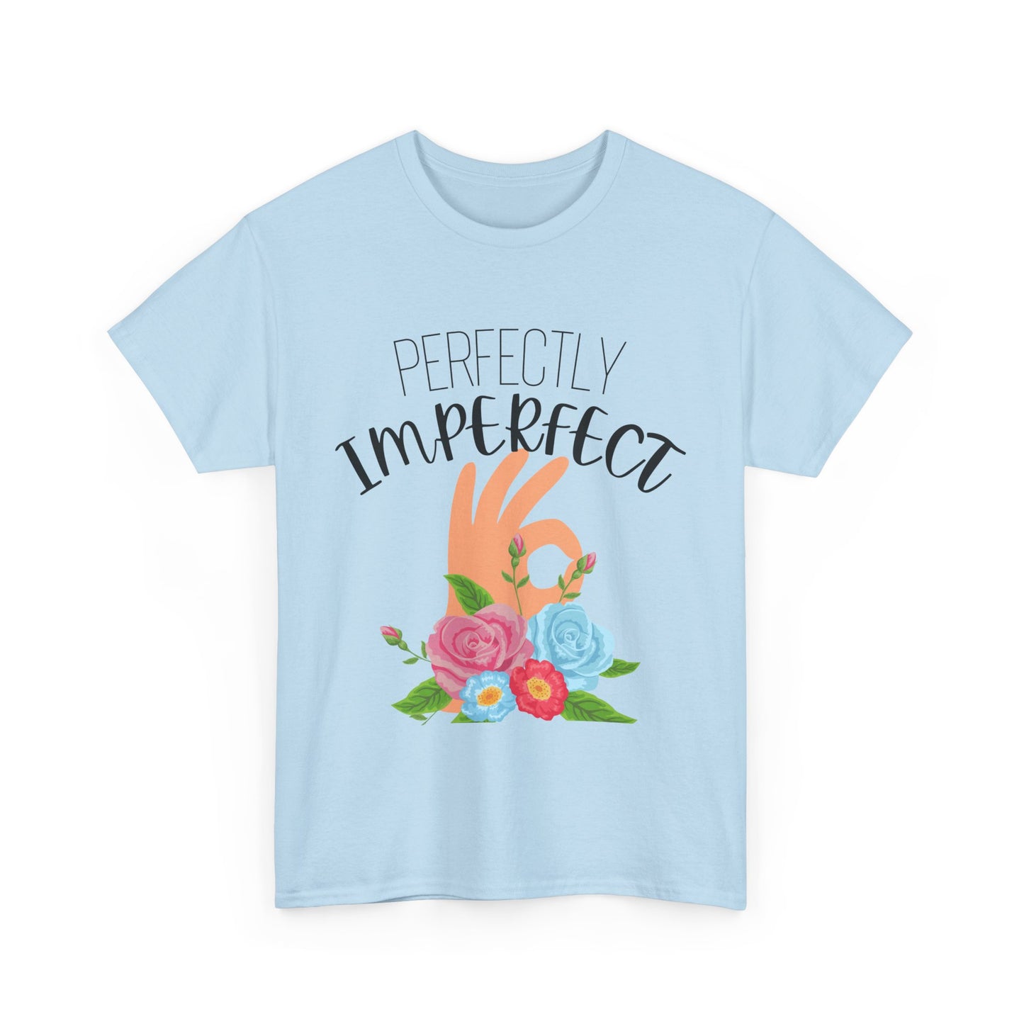 Perfectly Imperfect Unisex Heavy Cotton Tee