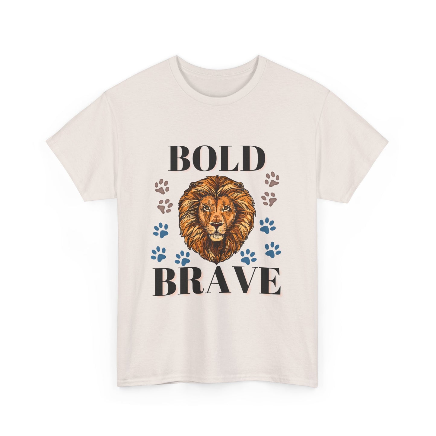 Bold and Brave Unisex Heavy Cotton Tee