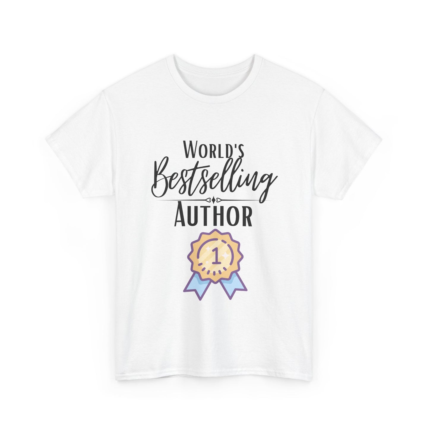 World's Bestselling Author Unisex Heavy Cotton Tee
