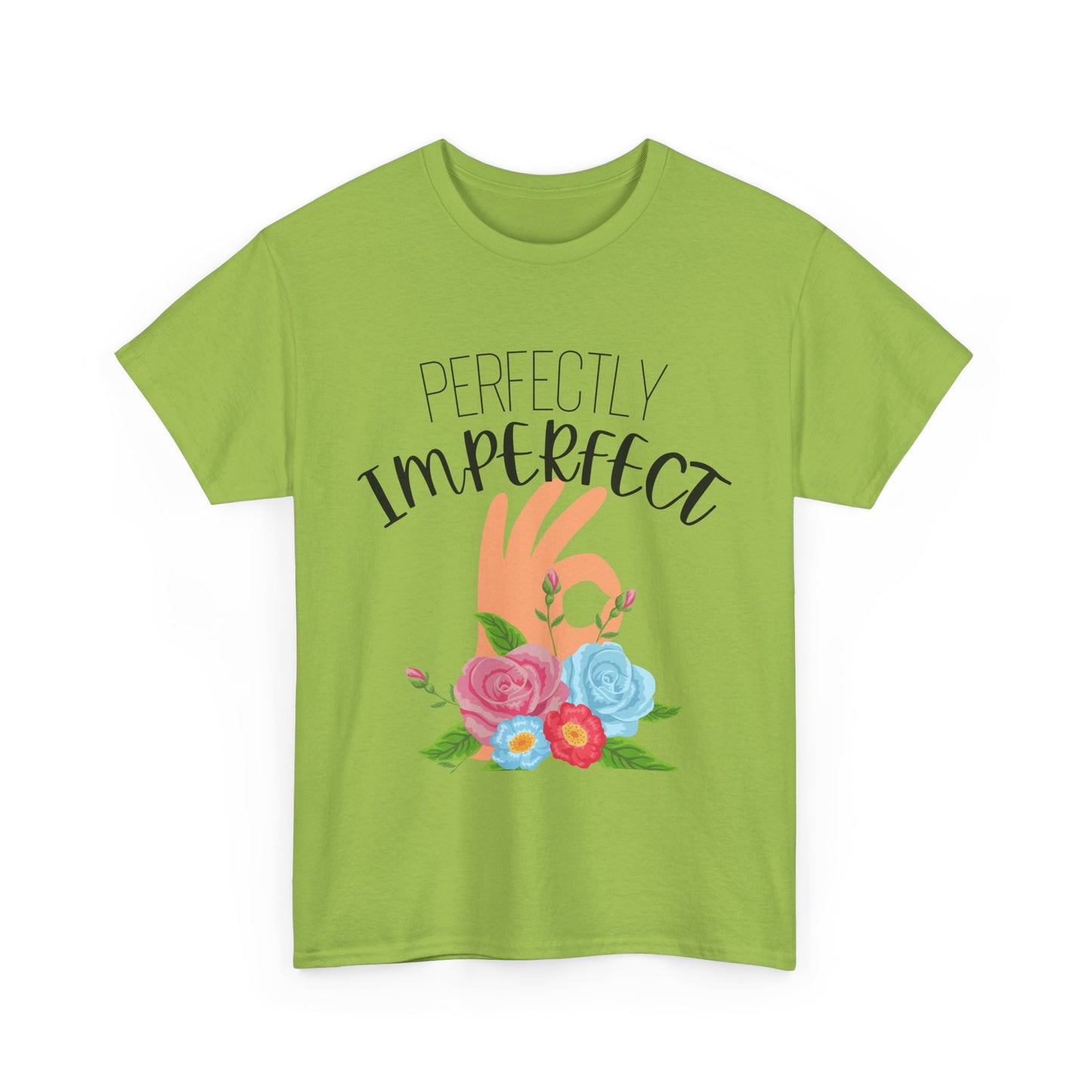 Perfectly Imperfect Unisex Heavy Cotton Tee