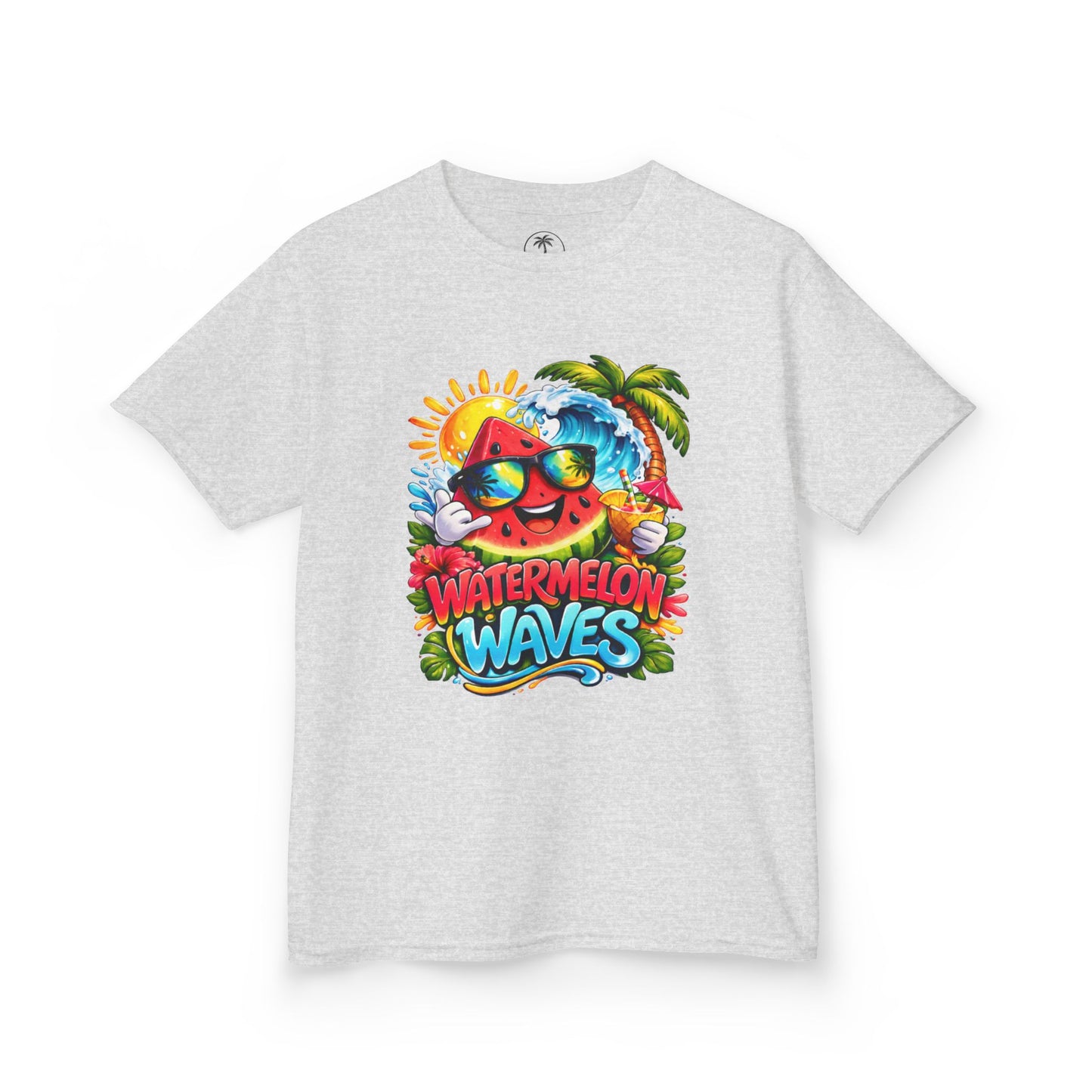 Watermelon Waves Kids Heavy Cotton™ Tee