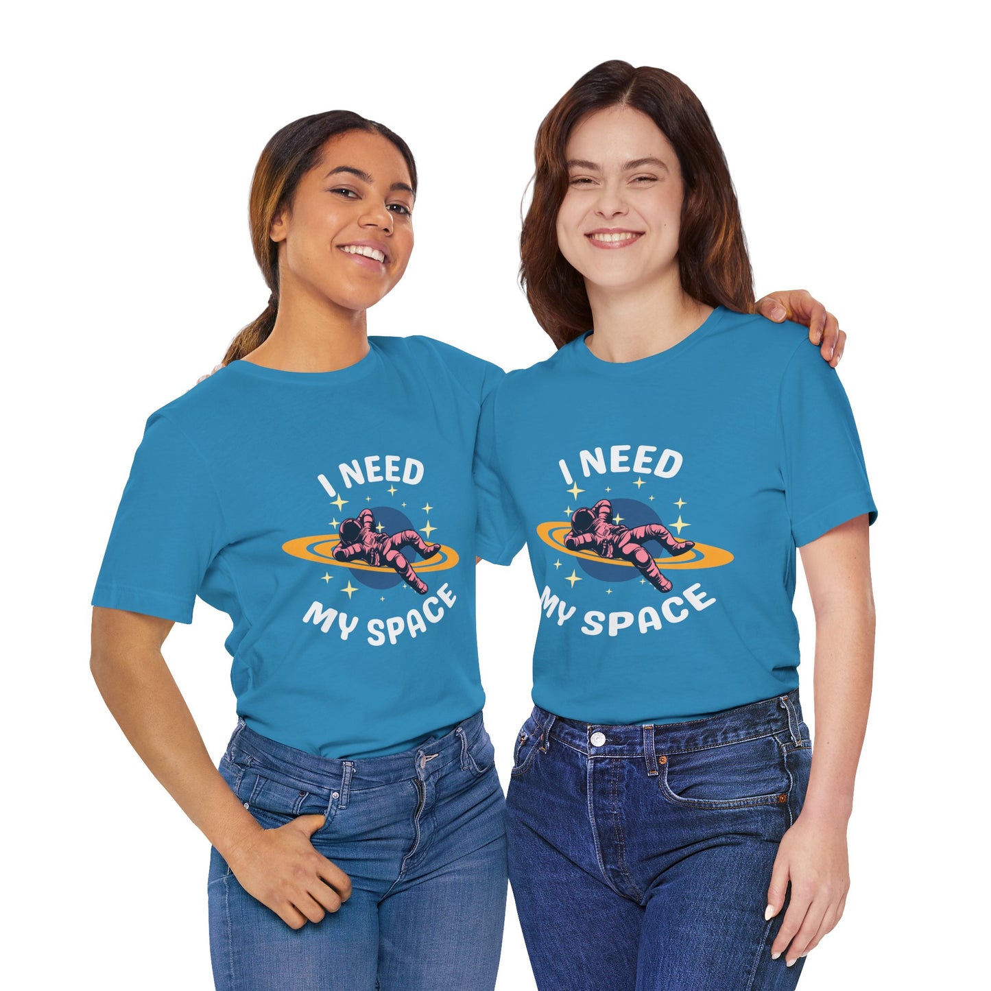 I Need My Space Unisex Jersey Short Sleeve Tee