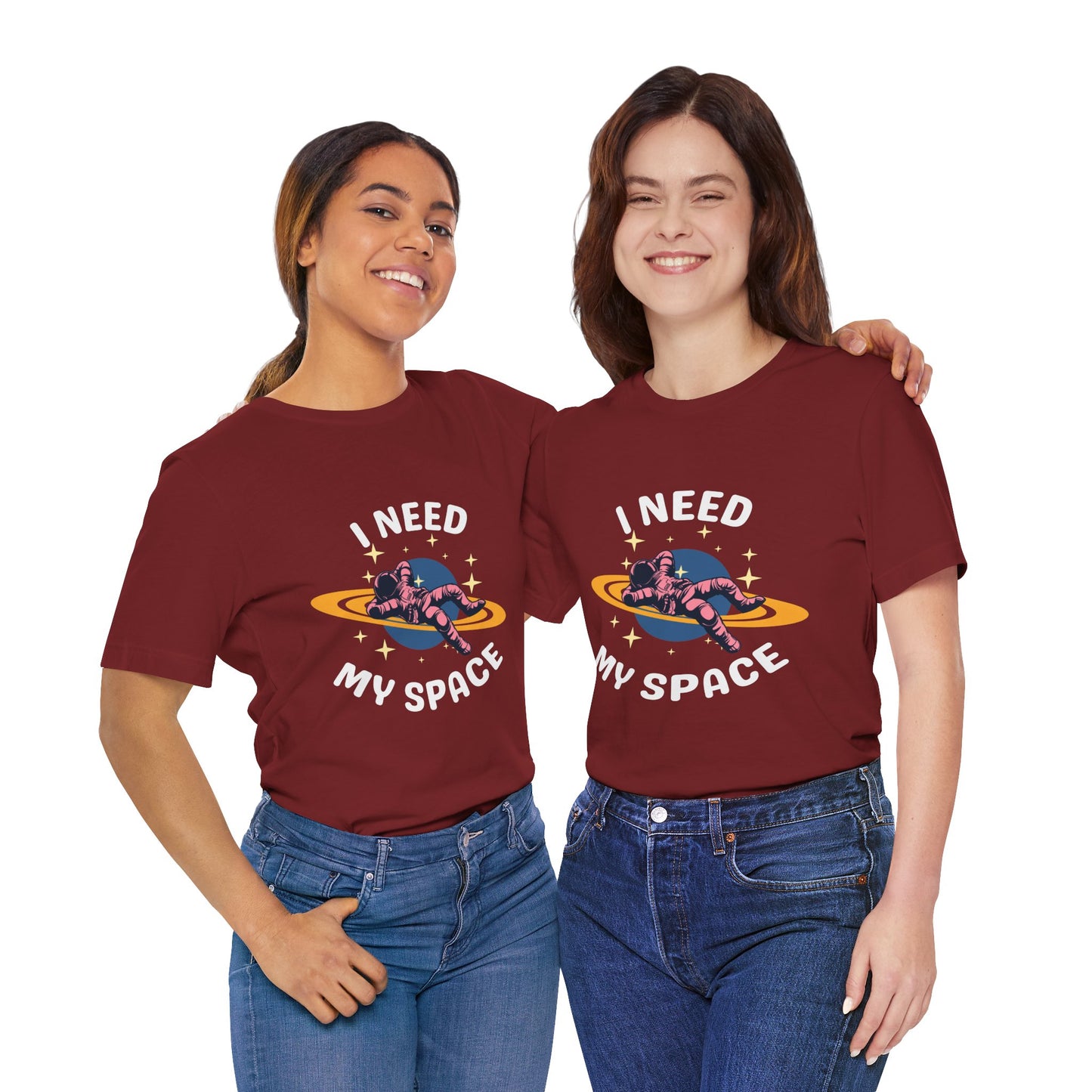 I Need My Space Unisex Jersey Short Sleeve Tee