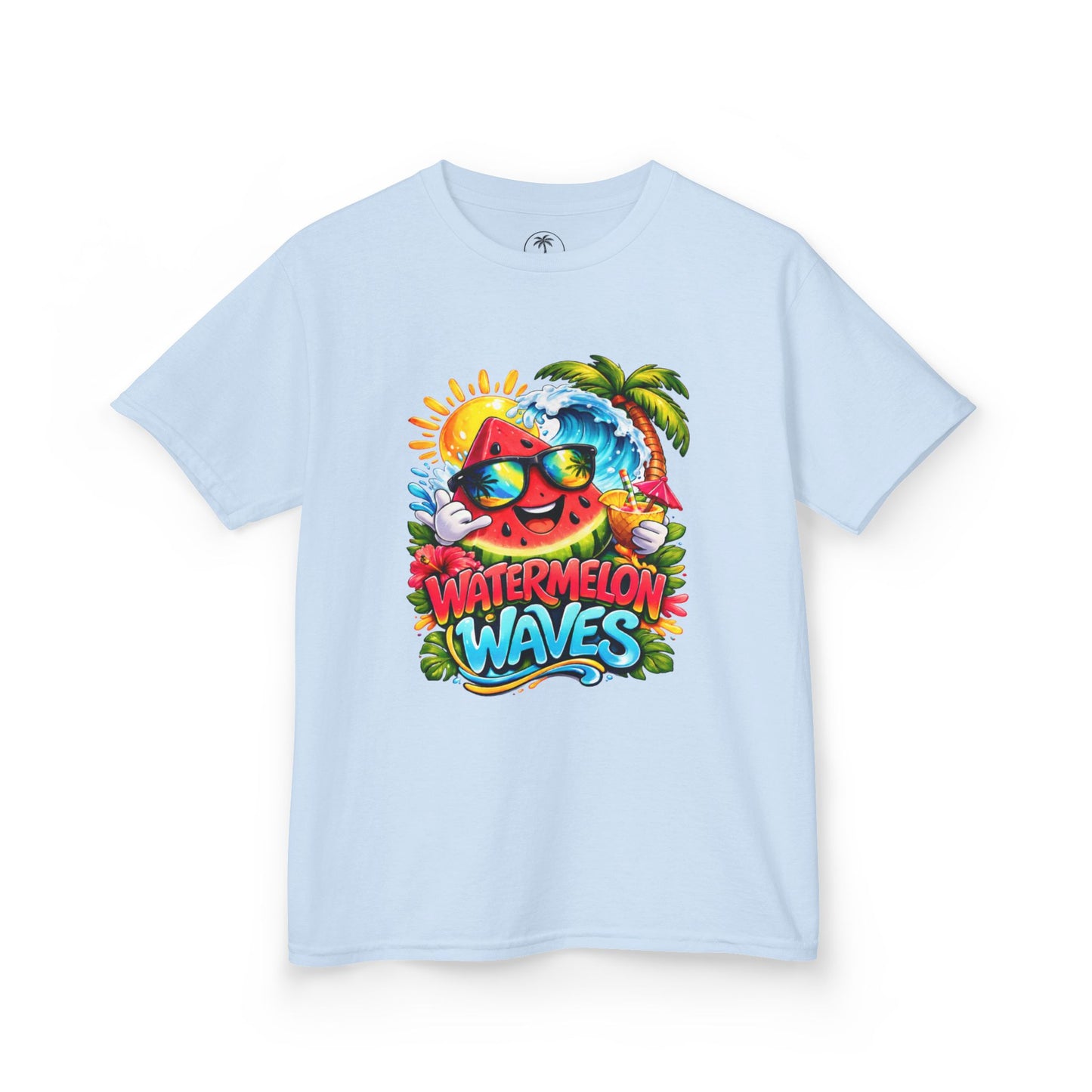 Watermelon Waves Kids Heavy Cotton™ Tee