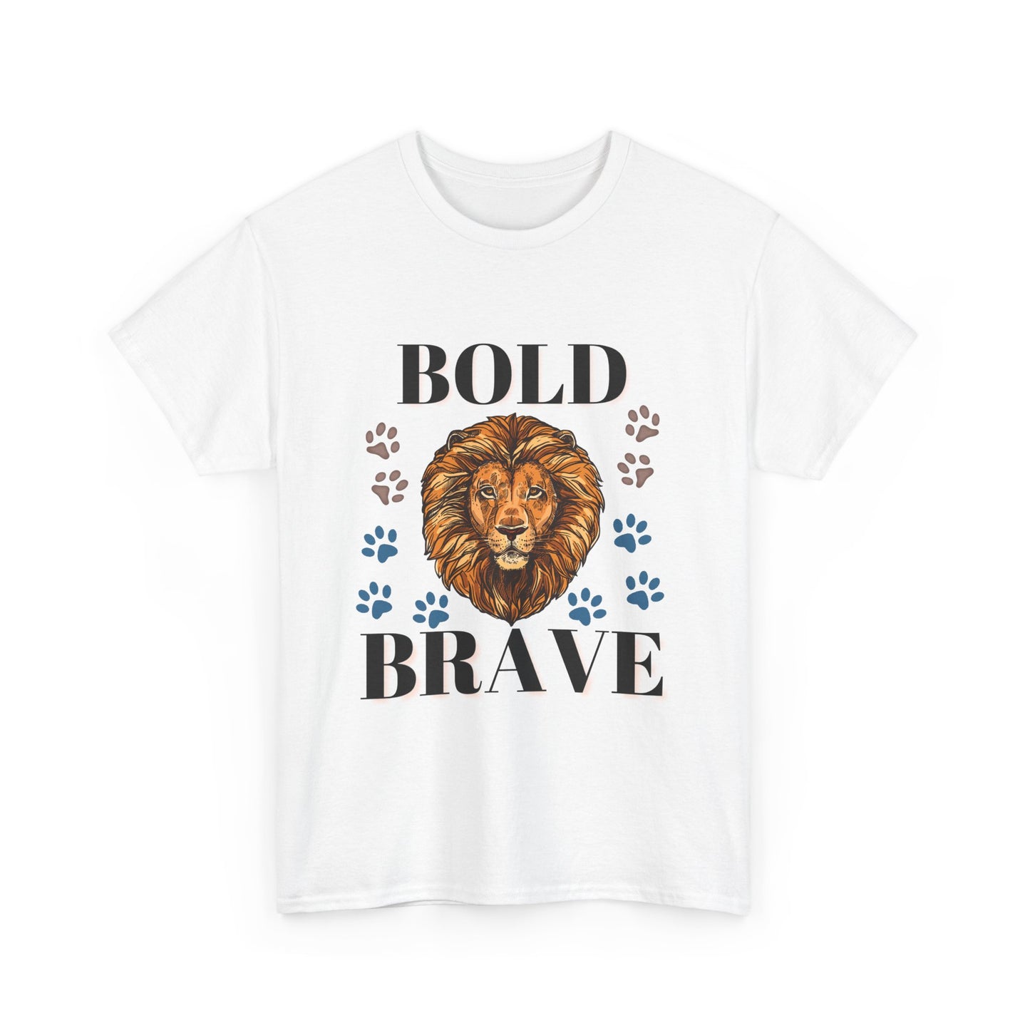 Bold and Brave Unisex Heavy Cotton Tee