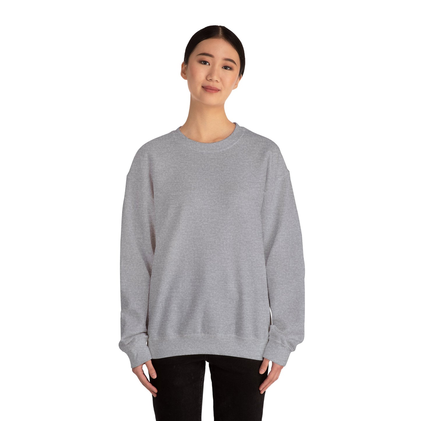 Blue Ocean Turtle It's Not That Deep (Back Design) Unisex Heavy Blend™ Crewneck Sweatshirt
