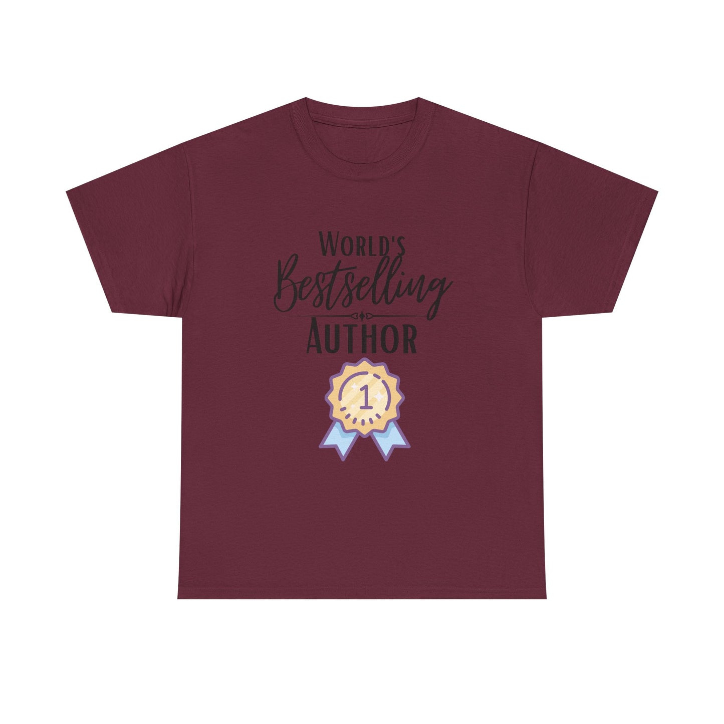 World's Bestselling Author Unisex Heavy Cotton Tee