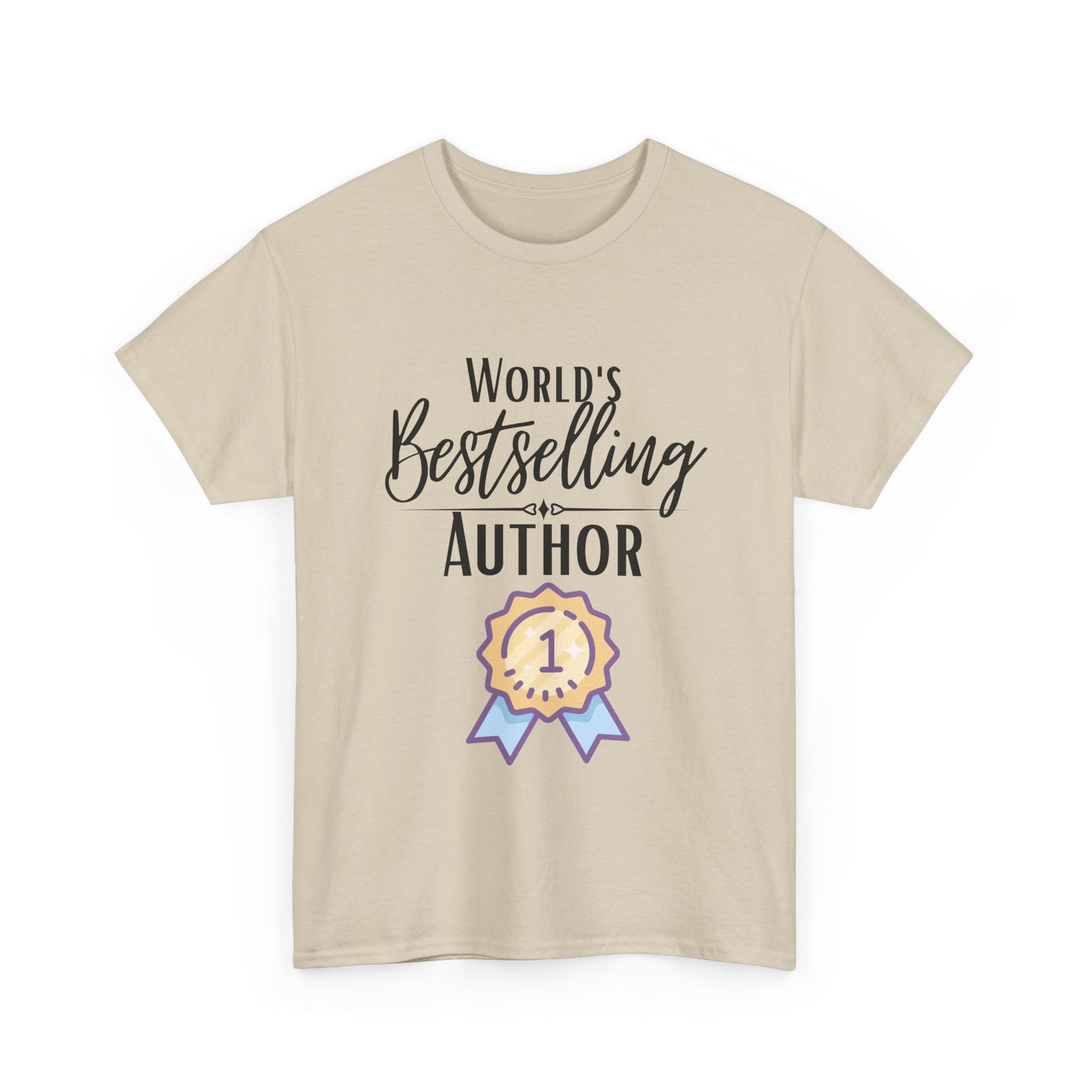 World's Bestselling Author Unisex Heavy Cotton Tee