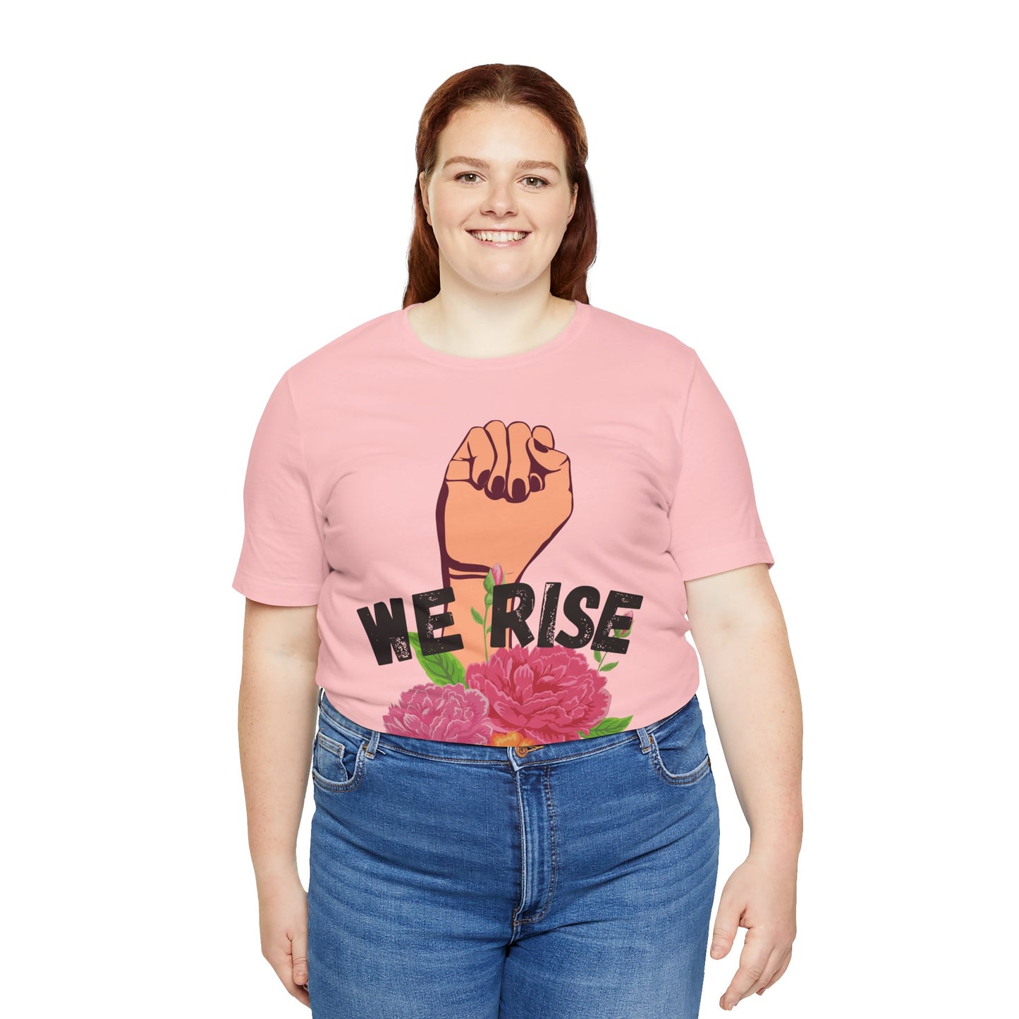 We Rise Unisex Jersey Short Sleeve Tee
