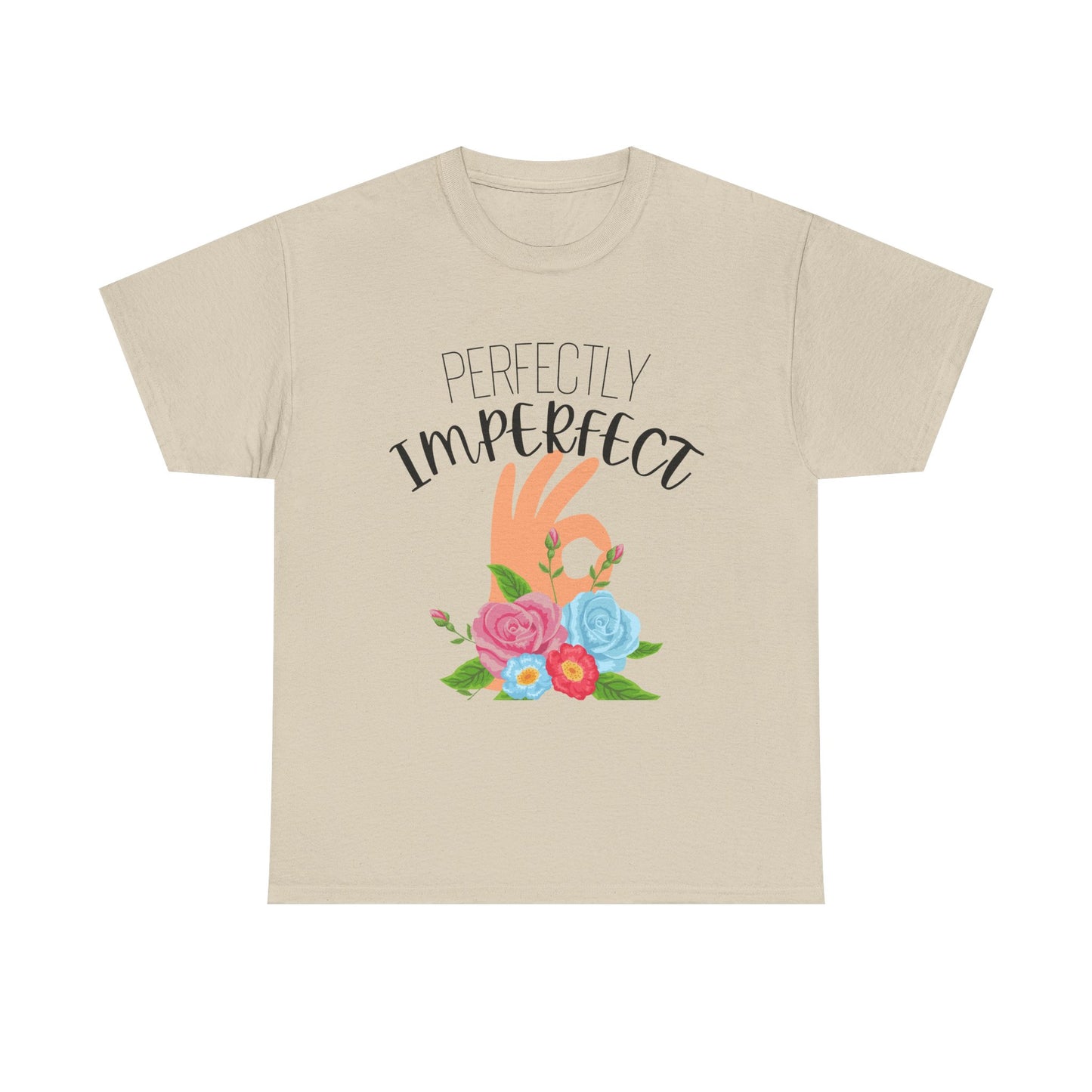 Perfectly Imperfect Unisex Heavy Cotton Tee
