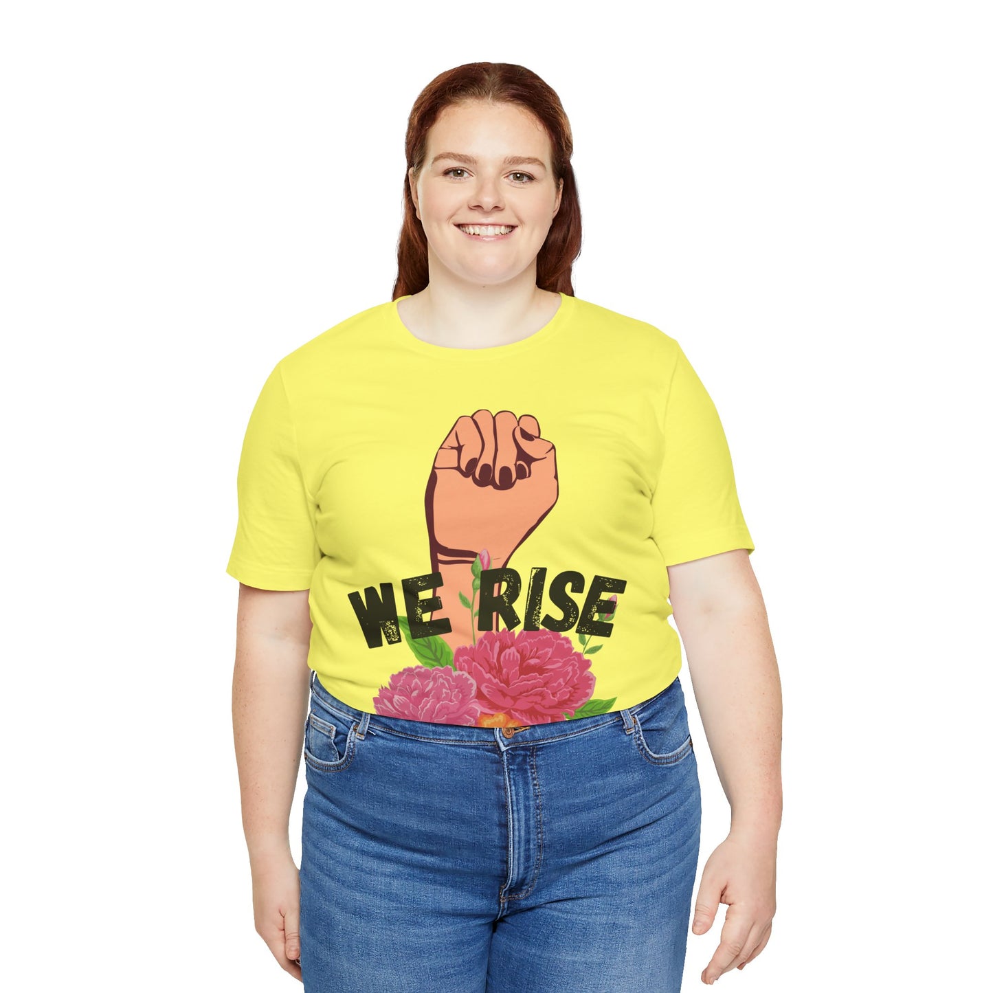 We Rise Unisex Jersey Short Sleeve Tee
