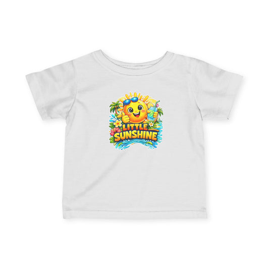 Little Sunshine Cute Smiling Sun Baby Shirt