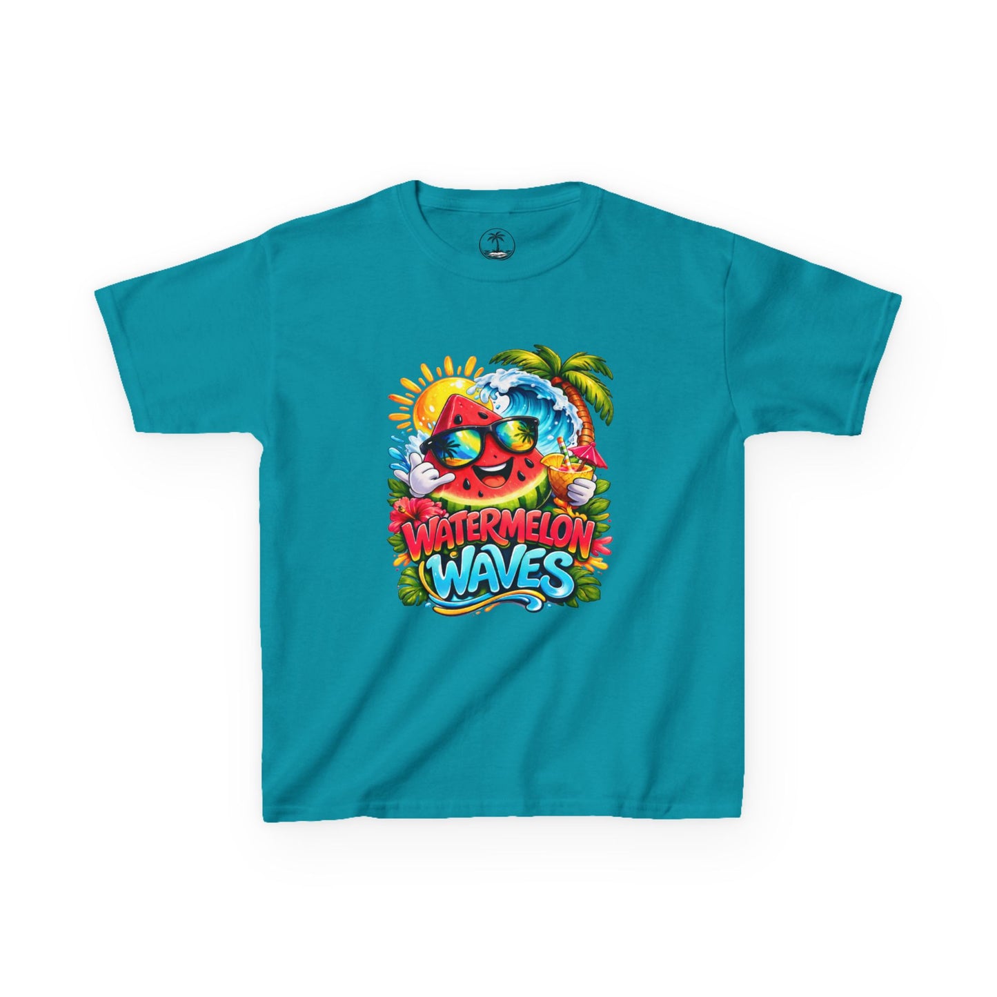 Watermelon Waves Kids Heavy Cotton™ Tee