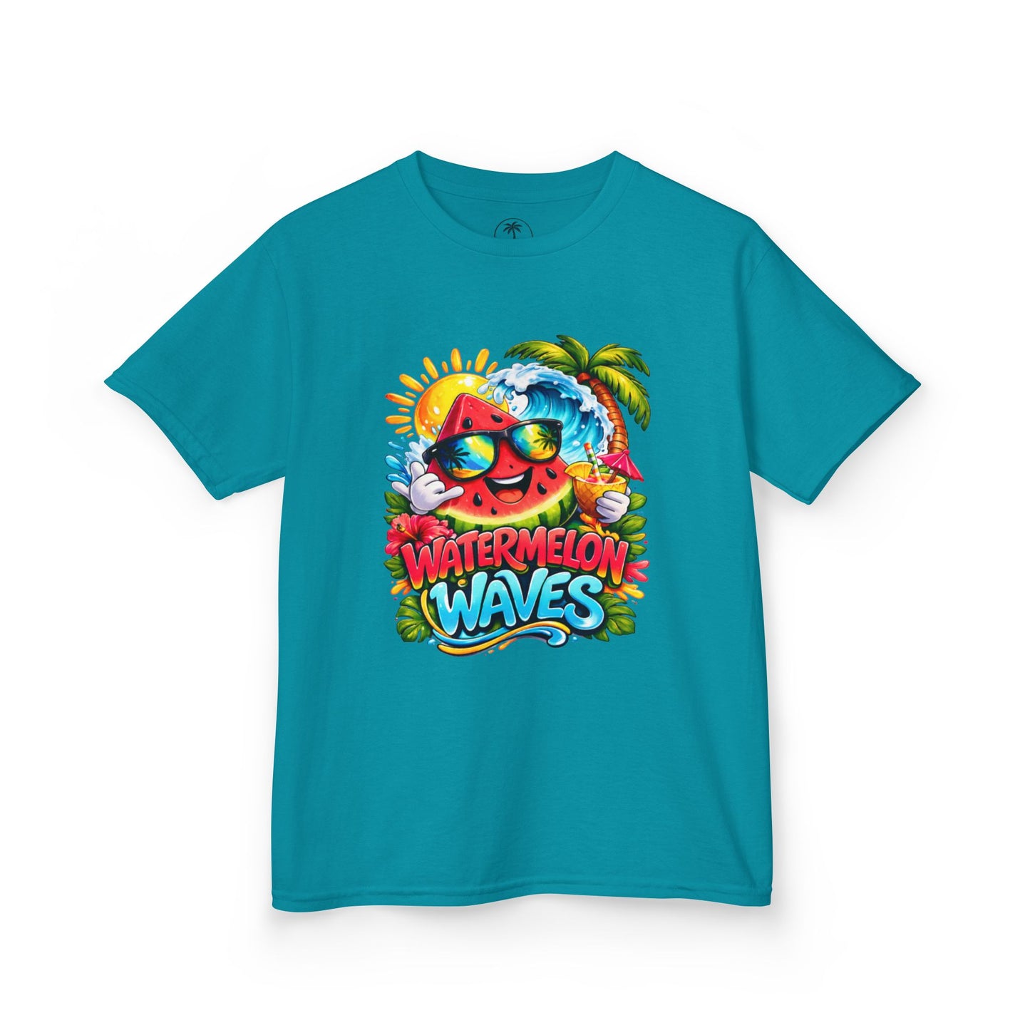 Watermelon Waves Kids Heavy Cotton™ Tee