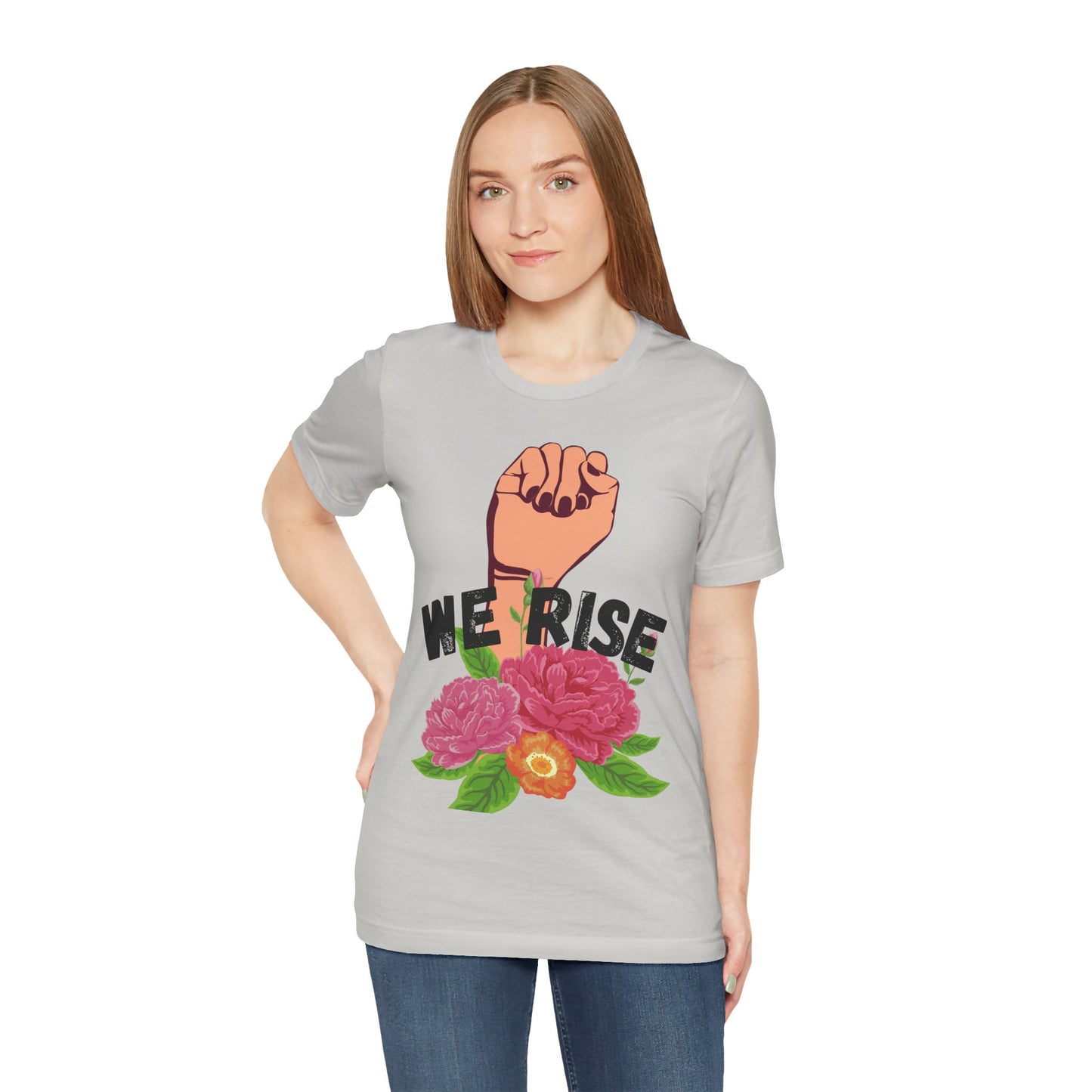 We Rise Unisex Jersey Short Sleeve Tee