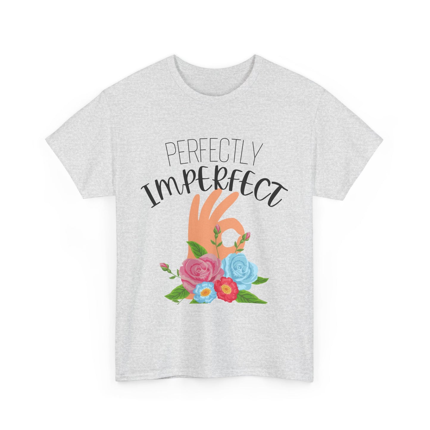 Perfectly Imperfect Unisex Heavy Cotton Tee