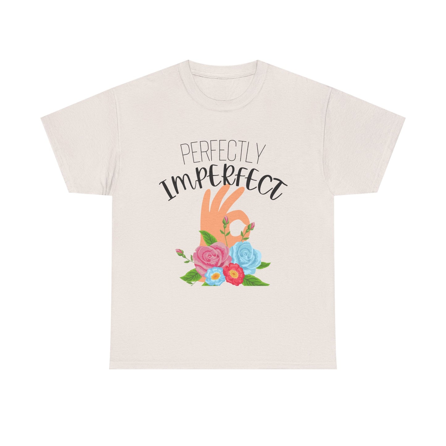 Perfectly Imperfect Unisex Heavy Cotton Tee