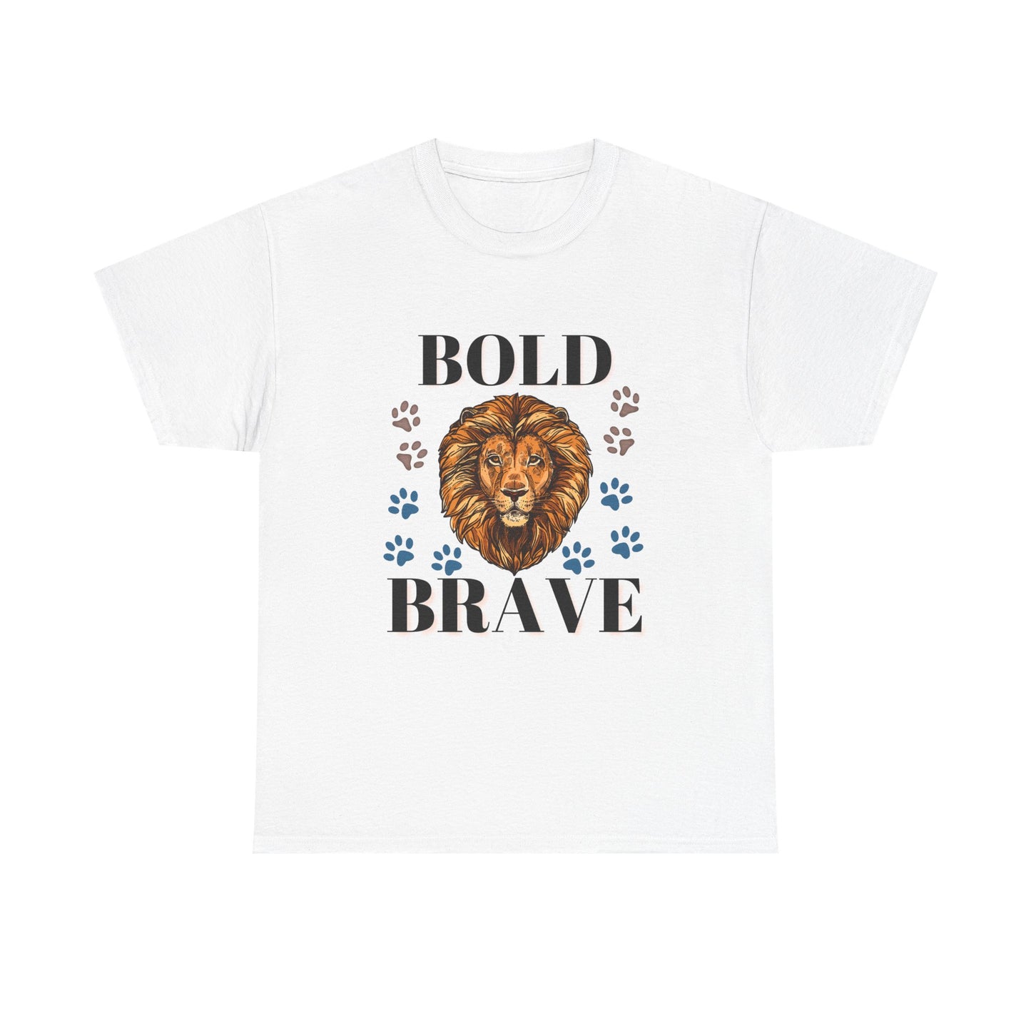 Bold and Brave Unisex Heavy Cotton Tee