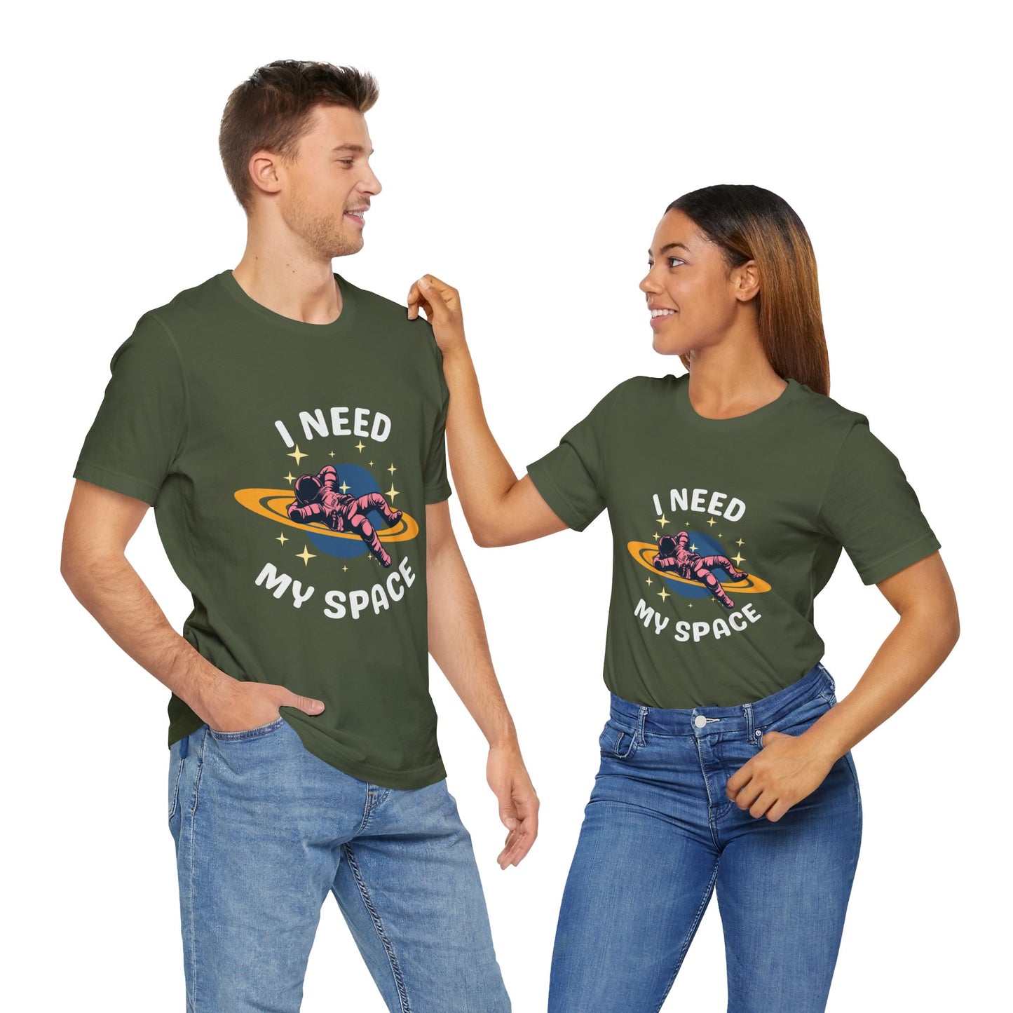I Need My Space Unisex Jersey Short Sleeve Tee