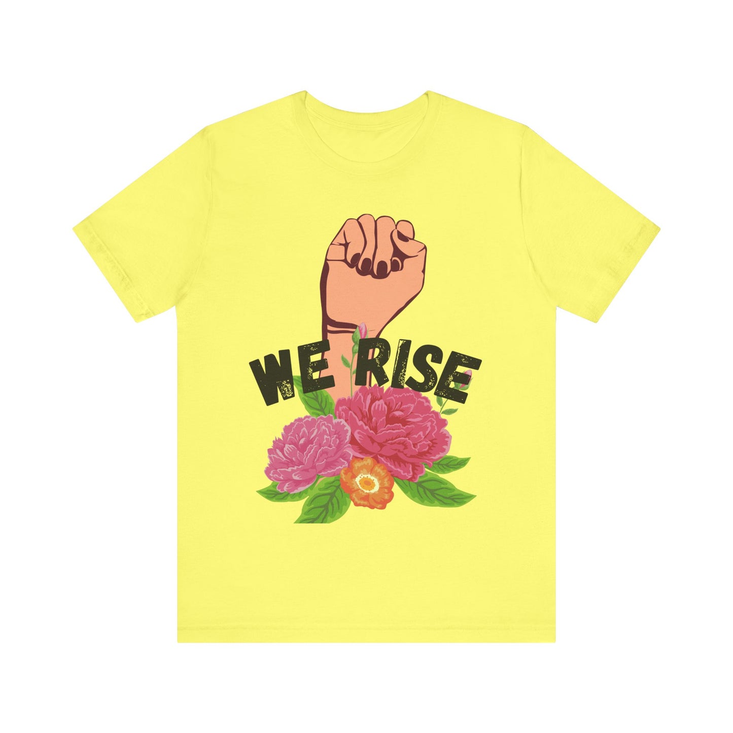 We Rise Unisex Jersey Short Sleeve Tee