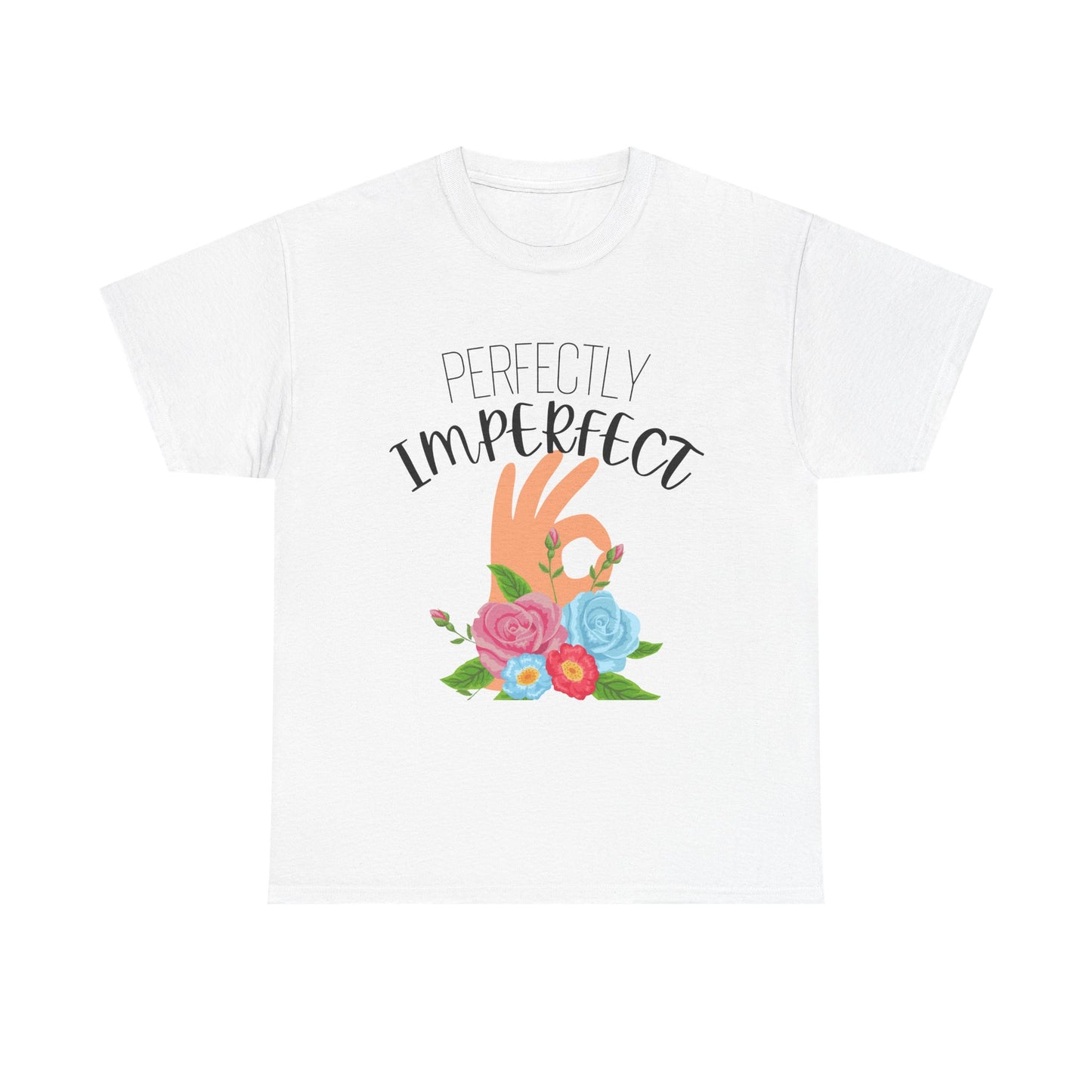 Perfectly Imperfect Unisex Heavy Cotton Tee