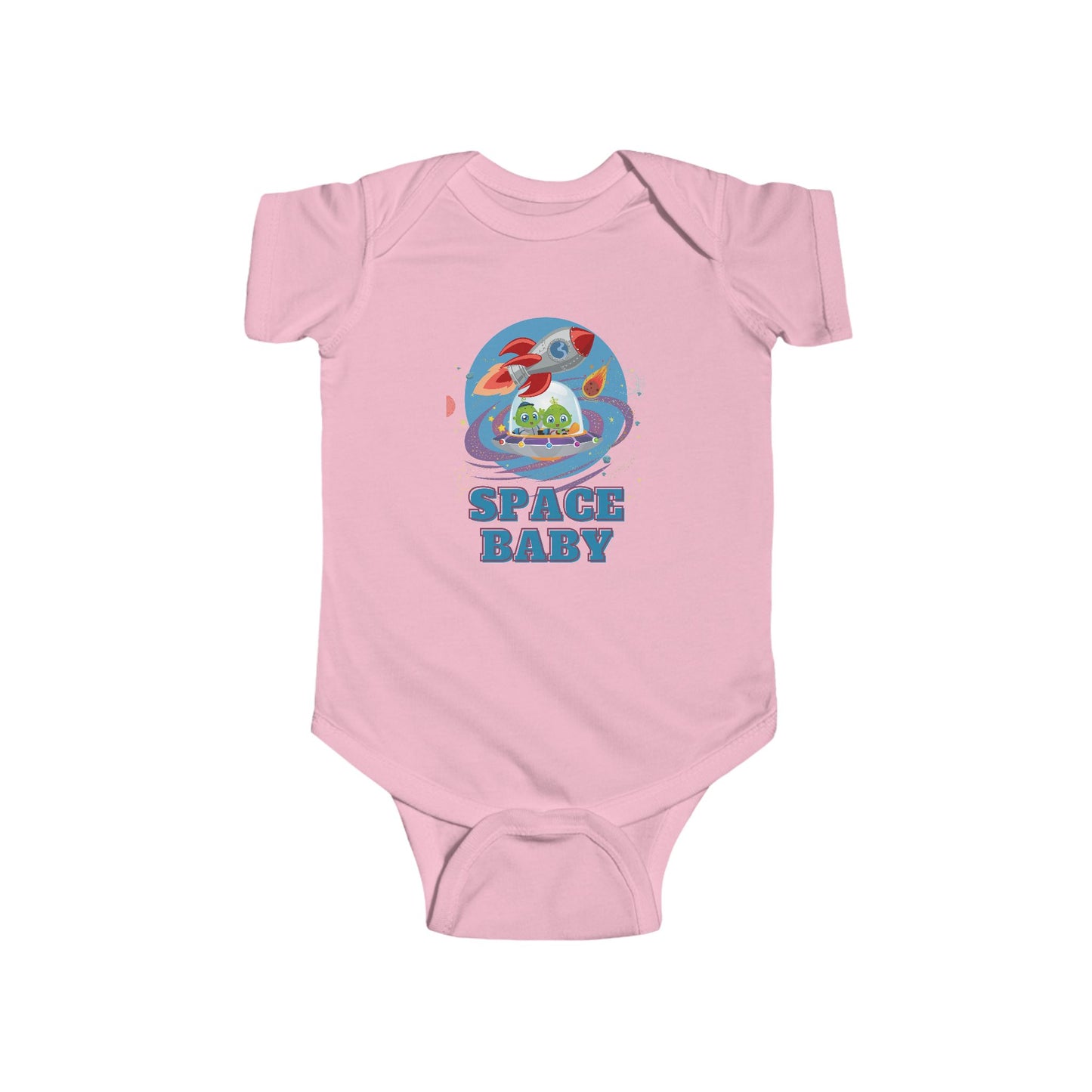 Space Baby Fine Jersey Bodysuit