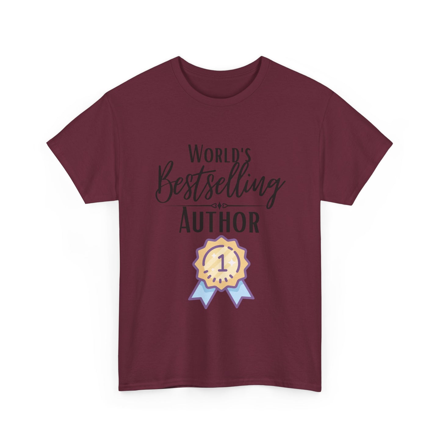 World's Bestselling Author Unisex Heavy Cotton Tee