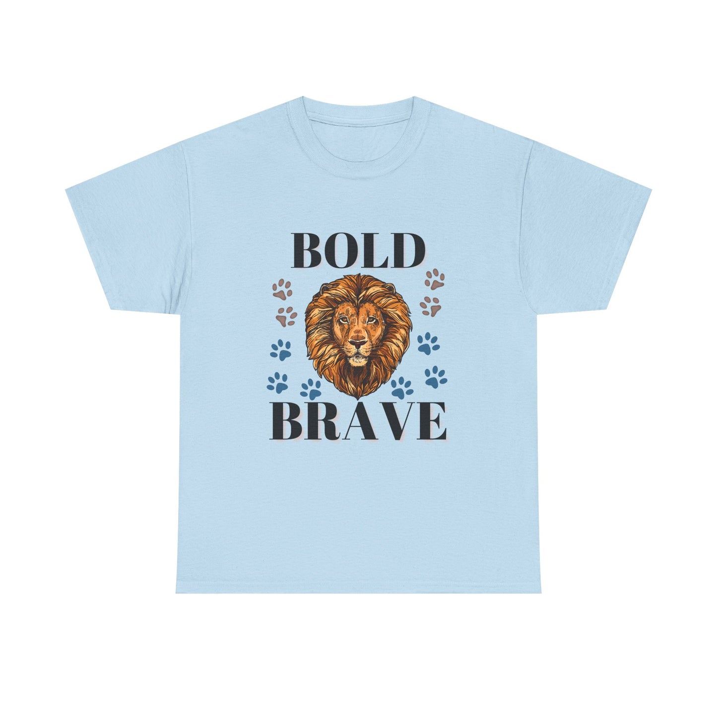 Bold and Brave Unisex Heavy Cotton Tee