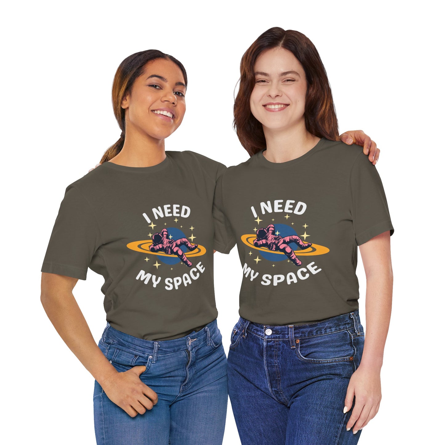 I Need My Space Unisex Jersey Short Sleeve Tee