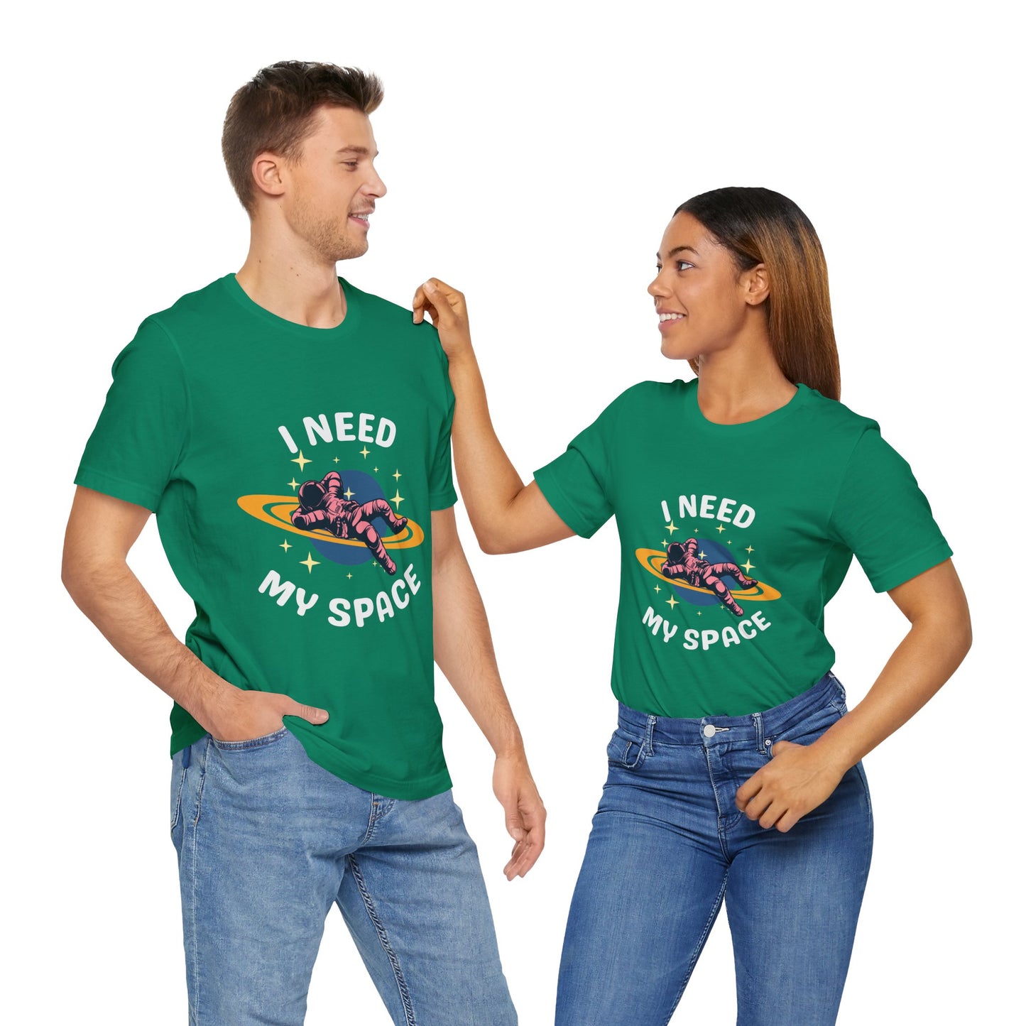 I Need My Space Unisex Jersey Short Sleeve Tee