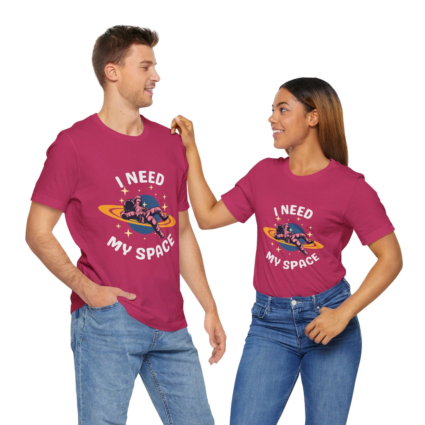 I Need My Space Unisex Jersey Short Sleeve Tee