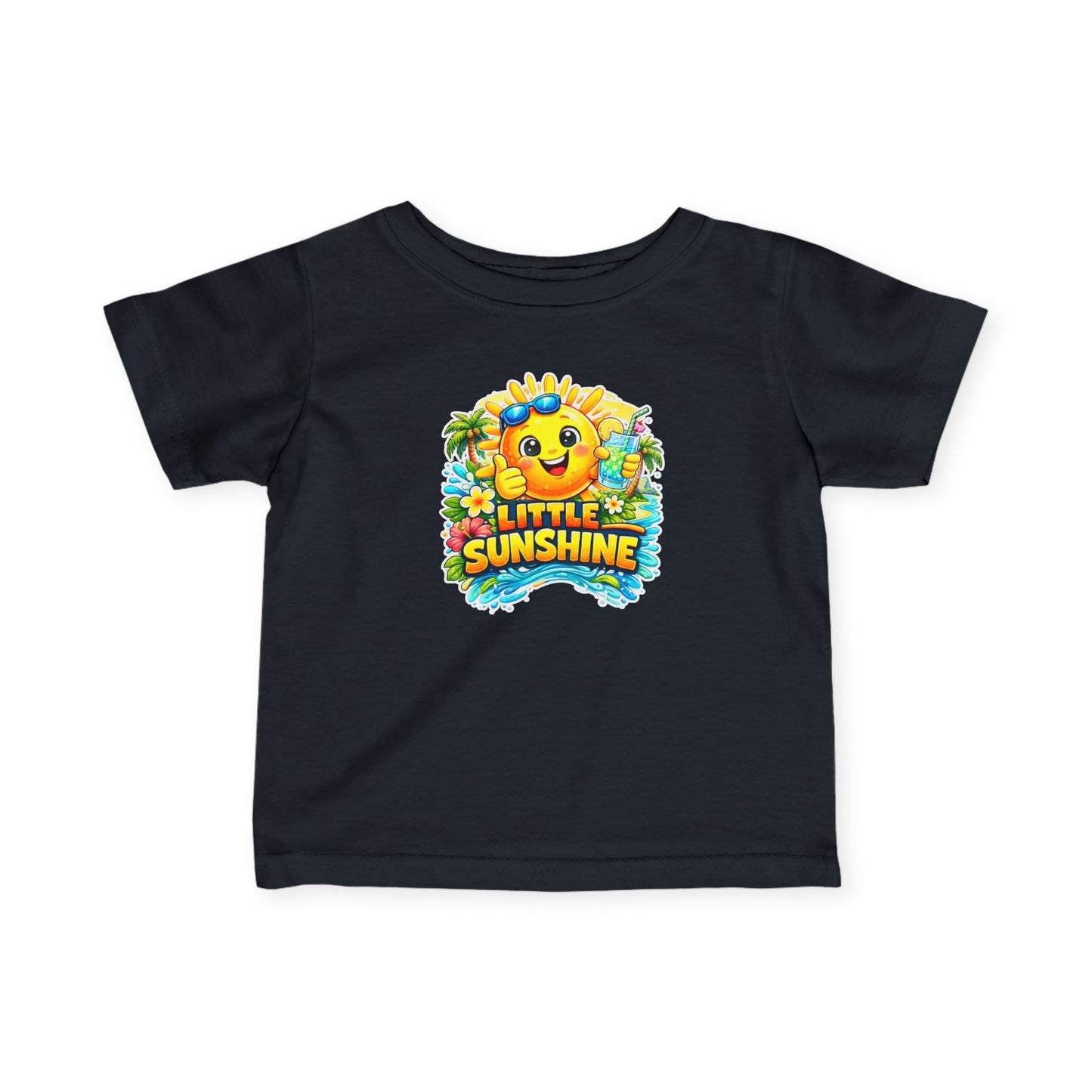 Little Sunshine Cute Smiling Sun Baby Shirt